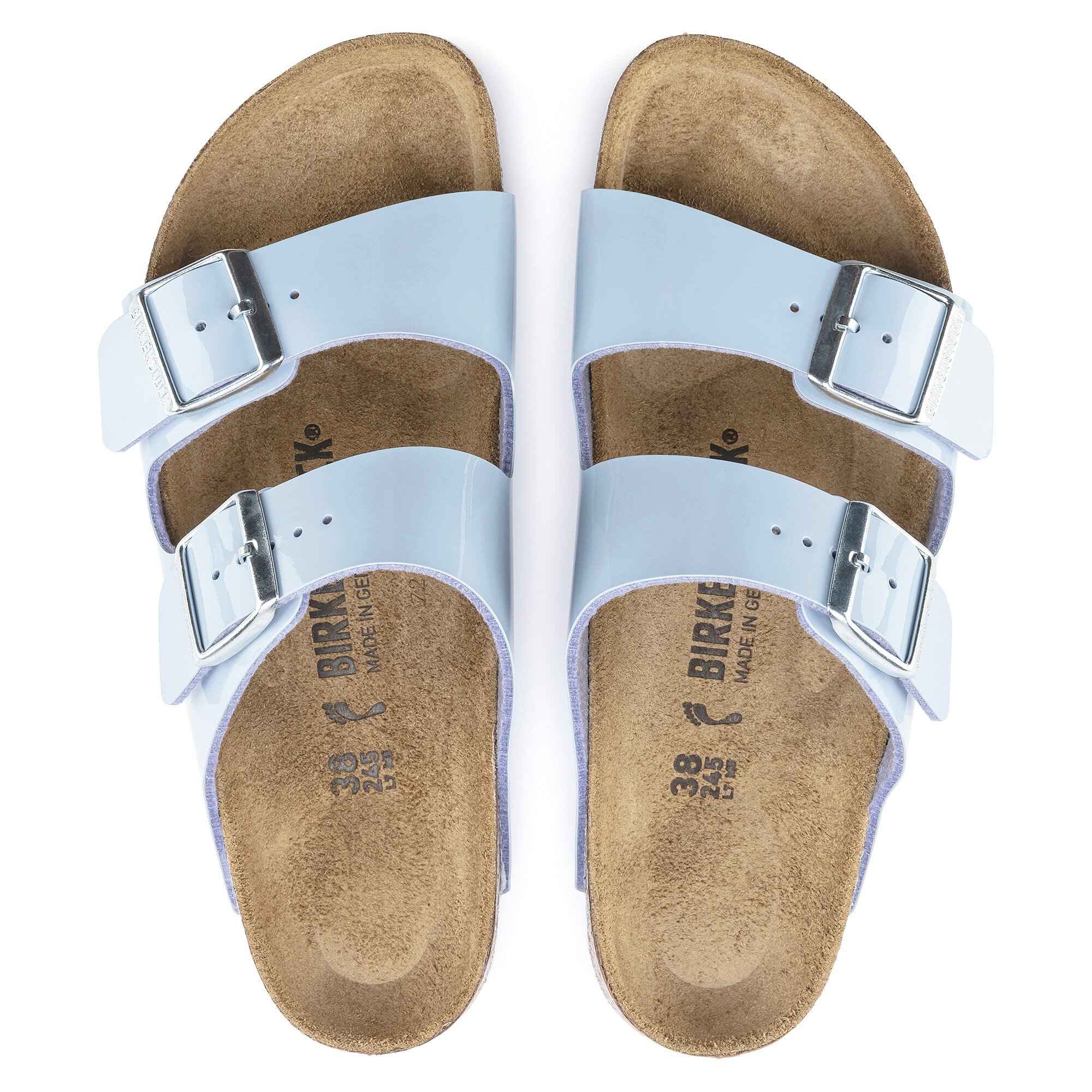birkenstock arizona blue