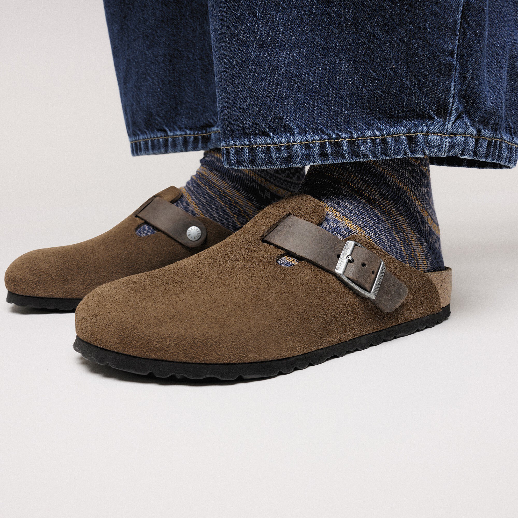 BIRKENSTOCK ボストン 27cm Boston / ボストン ミックスドレザー ダークティー | BIRKENSTOCK