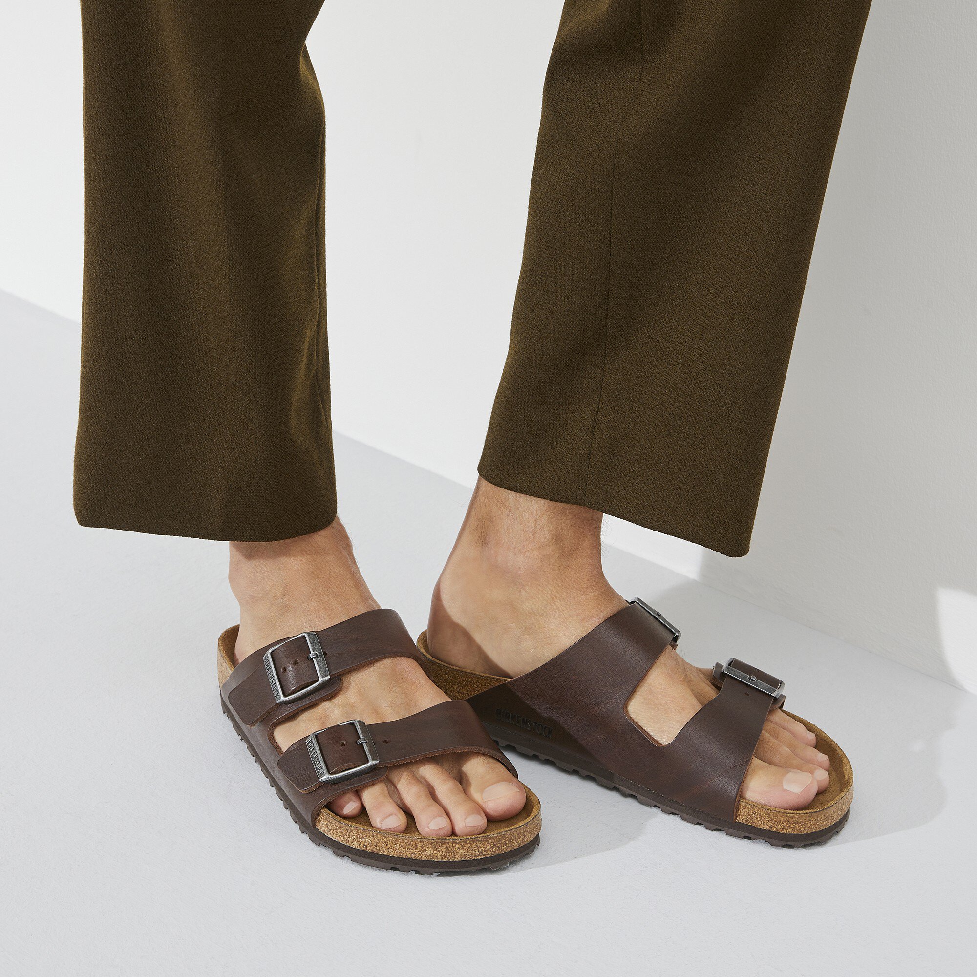 Grip Leather Vintage Wood | BIRKENSTOCK