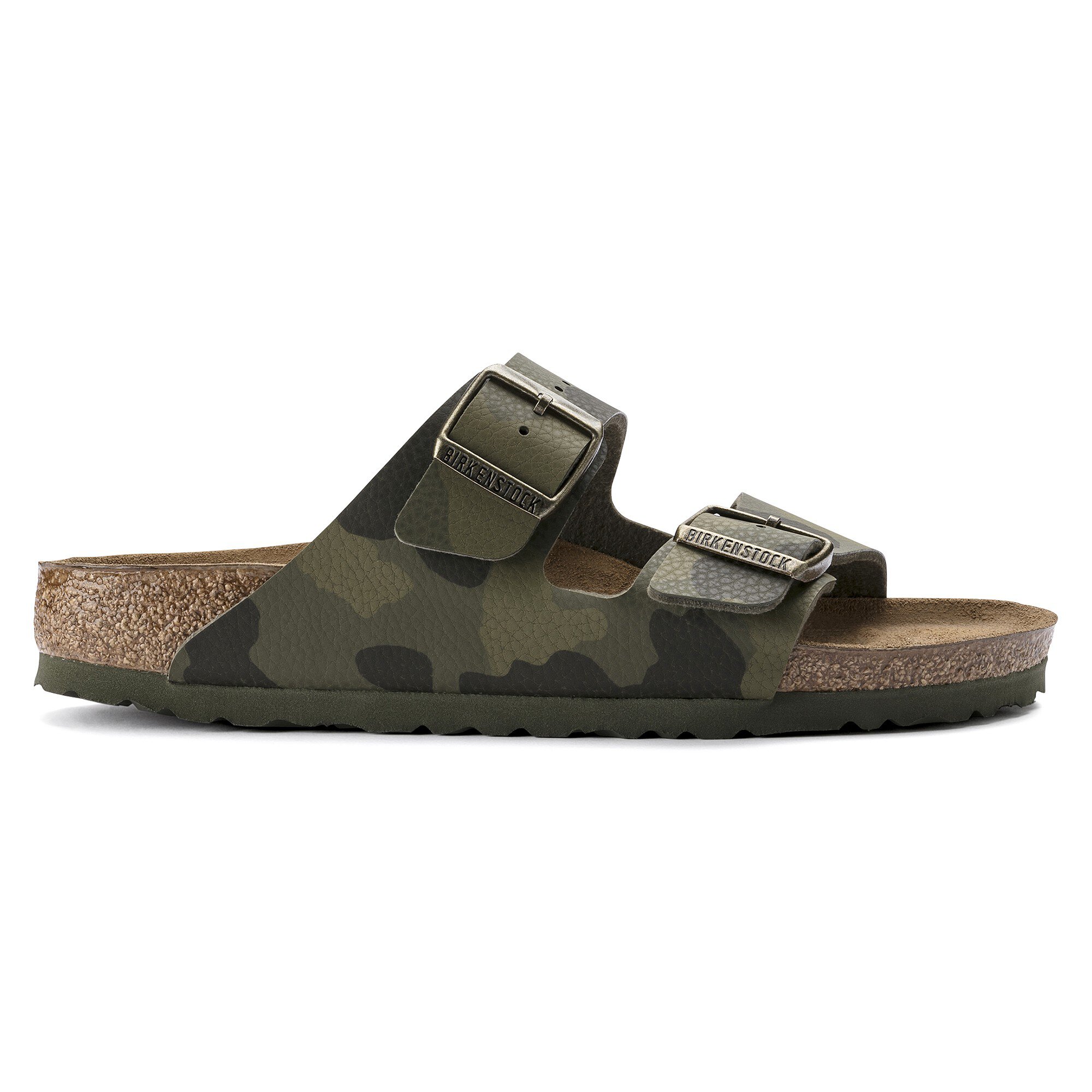 aanbidden ten tweede Perth Arizona Birko-Flor Desert Soil Camouflage Green | BIRKENSTOCK