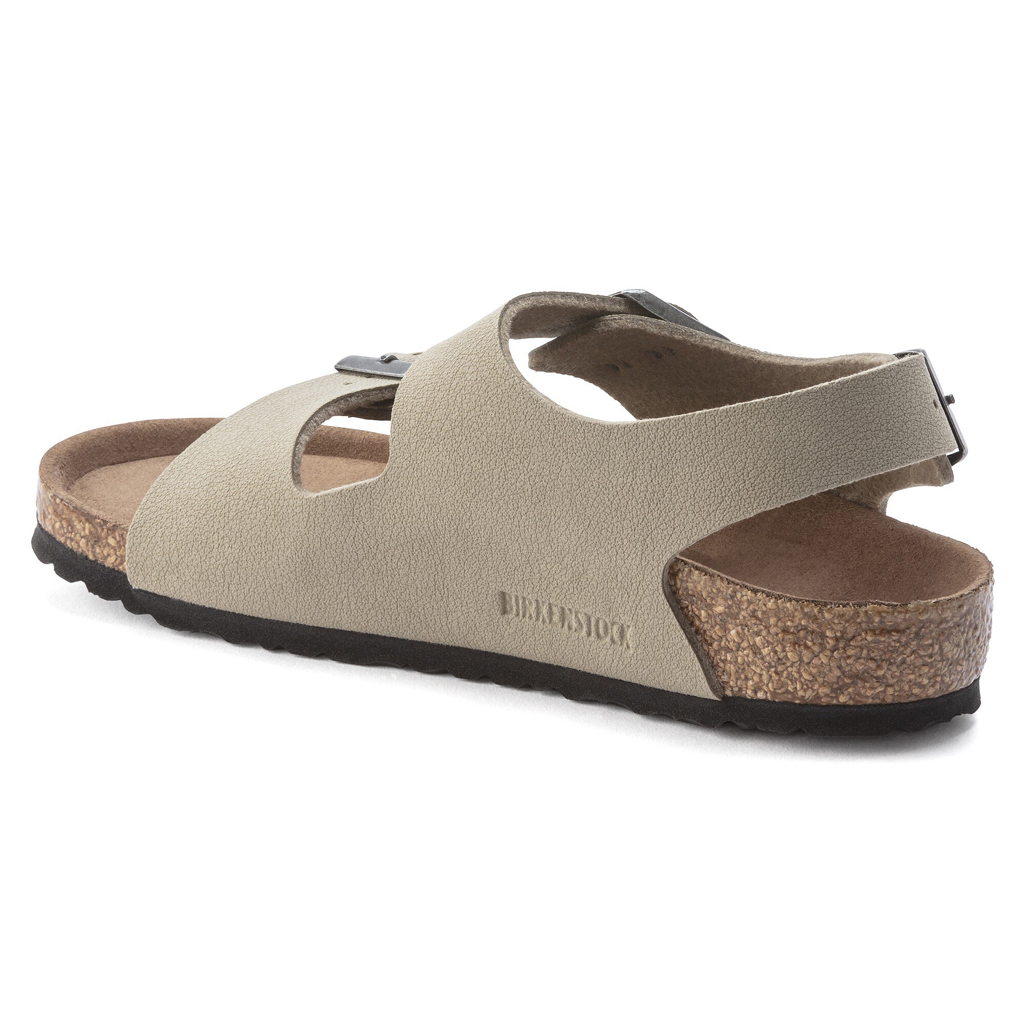 Milano Kids Vegan BirkoFlor Birkibuc Faded Khaki BIRKENSTOCK