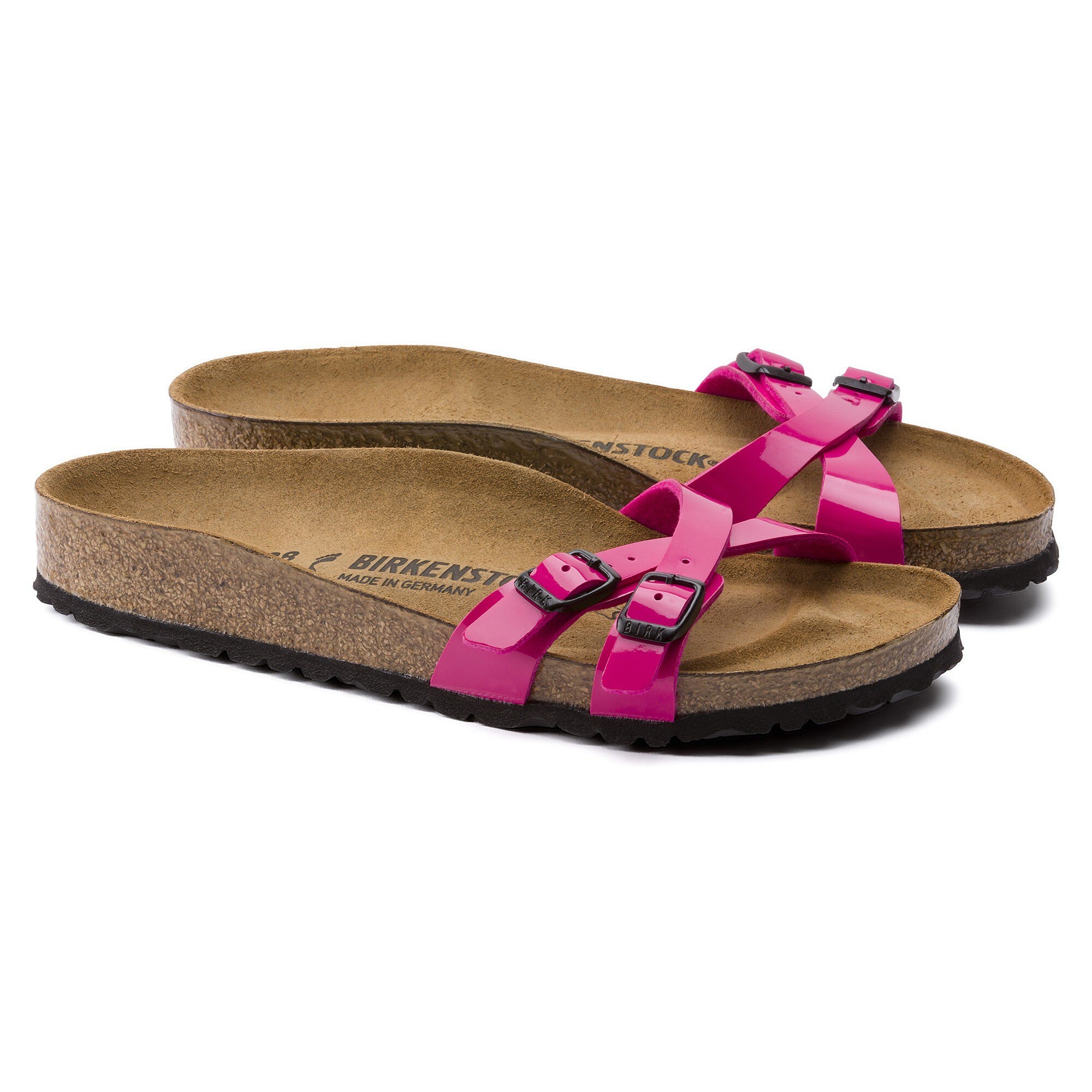 Almere Birko Flor ピンク パテント Birkenstockでオンラインショッピング