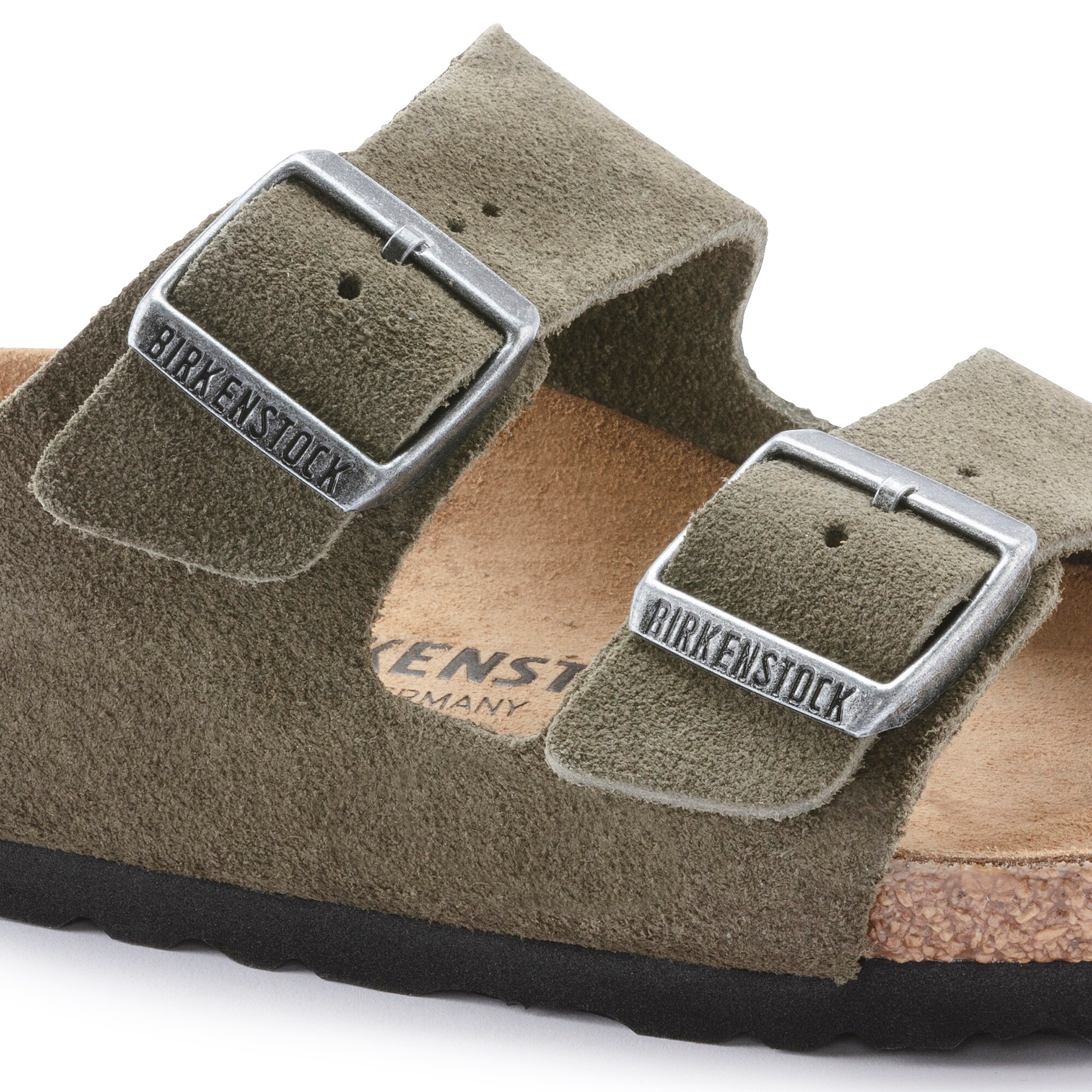 Birkenstock Arizona Suede in Thyme