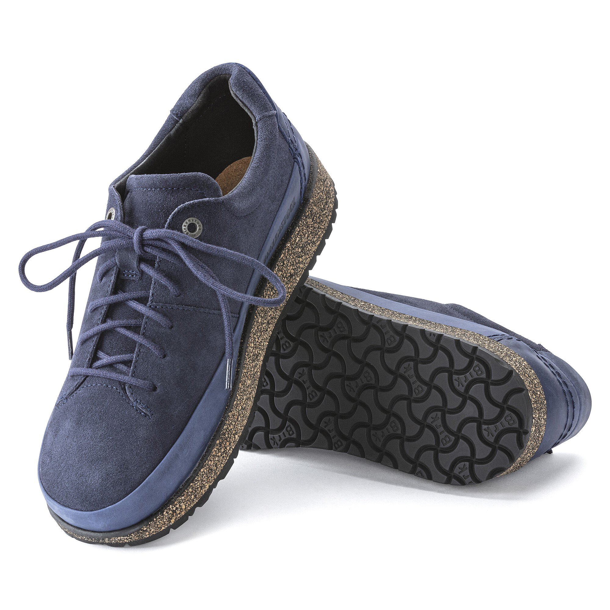 Honnef Low Suede Leather Indigo Blue | BIRKENSTOCK