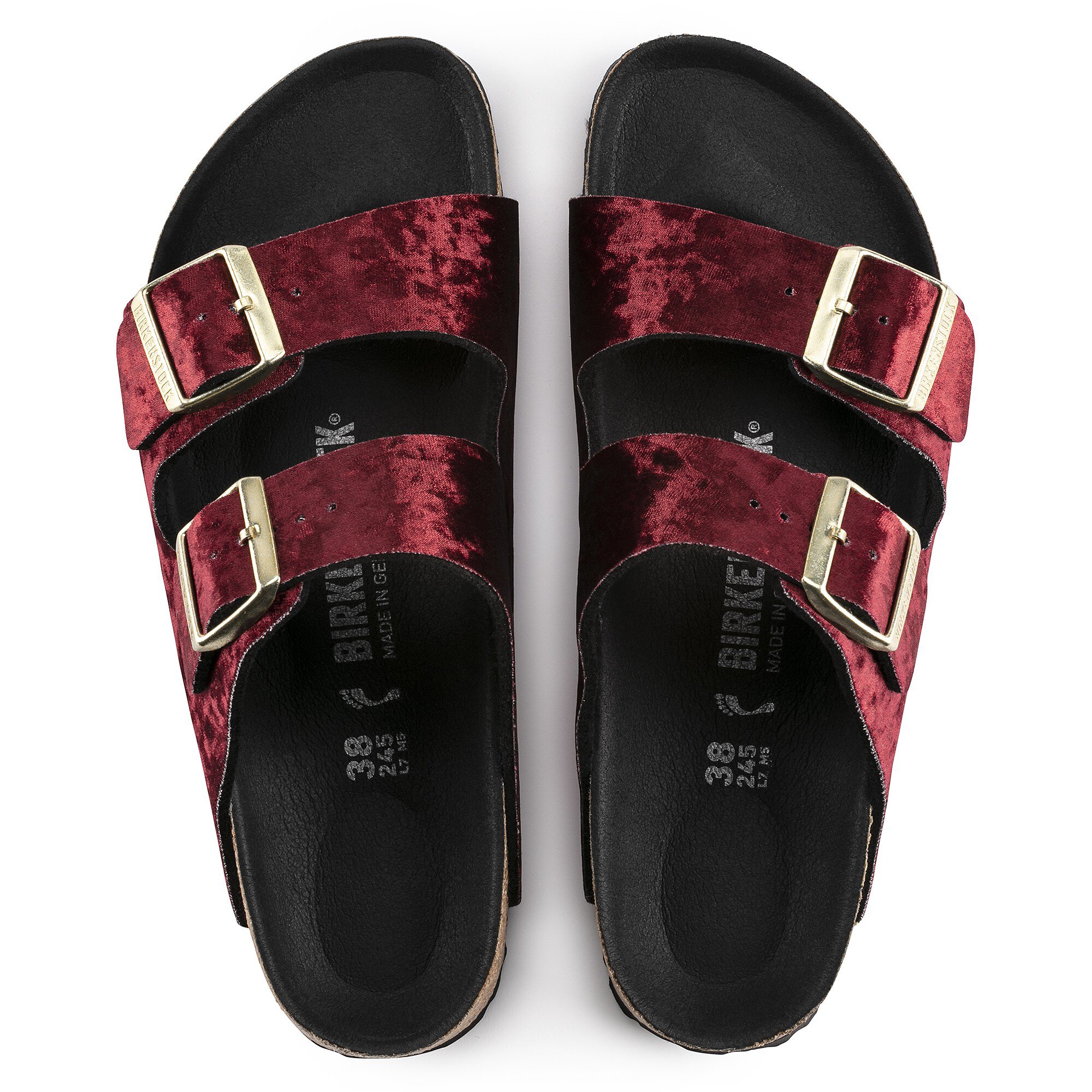 Birkenstock arizona burgundy Clearance