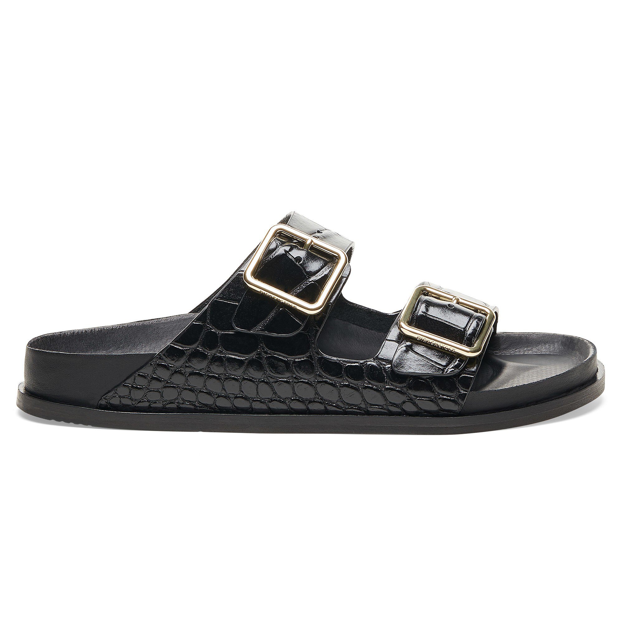 birkenstock arizona crocodile