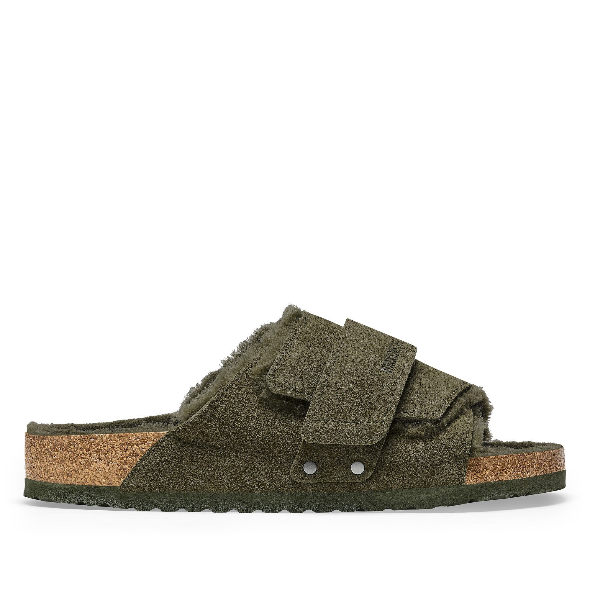BIRKENSTOCK Kyoto Shearling ロンハーマン別注 Kyoto Shearling Suede Leather Stone Coin | BIRKENSTOCK