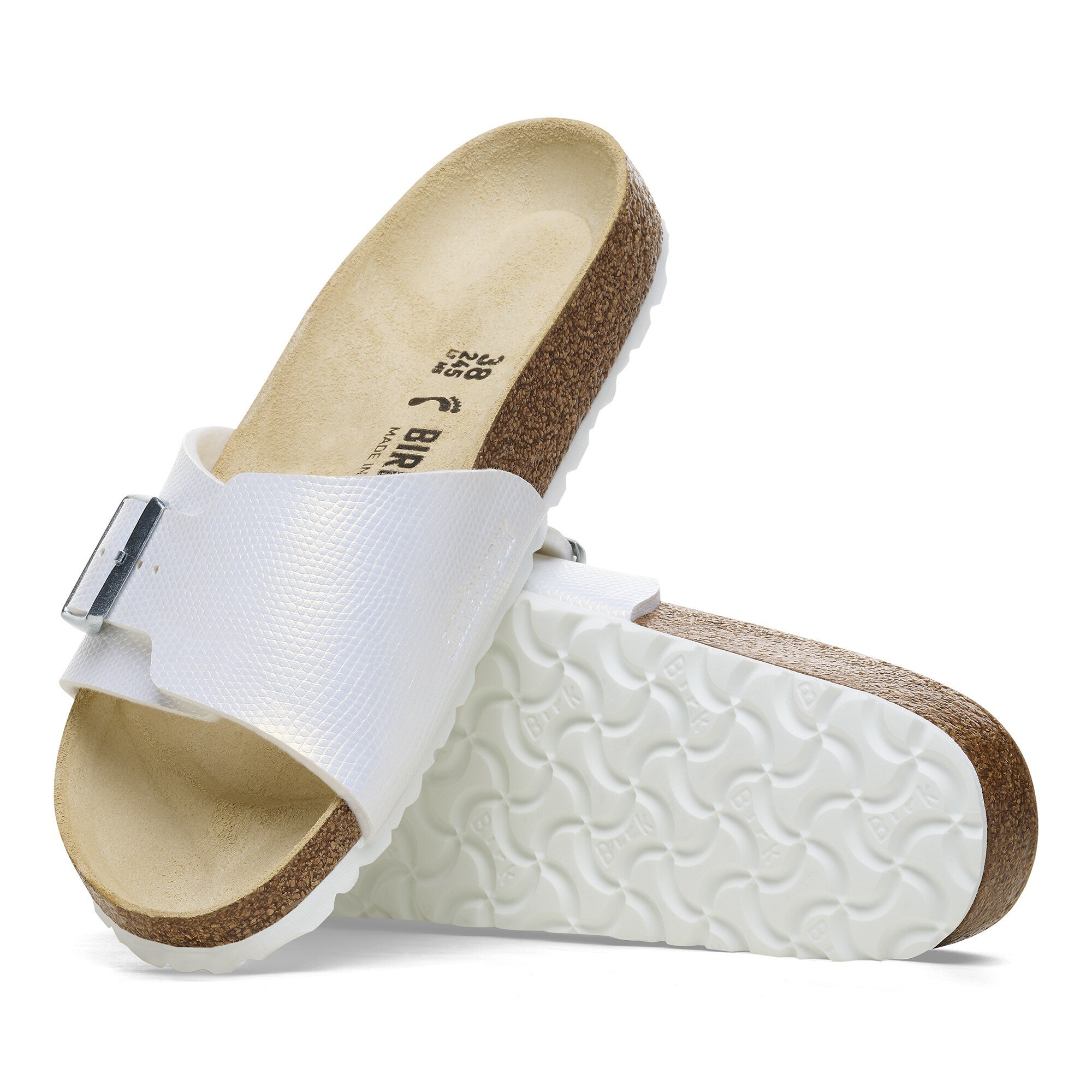 Birkenstock Boston Soft Footbed Clogs for Women in Antique White