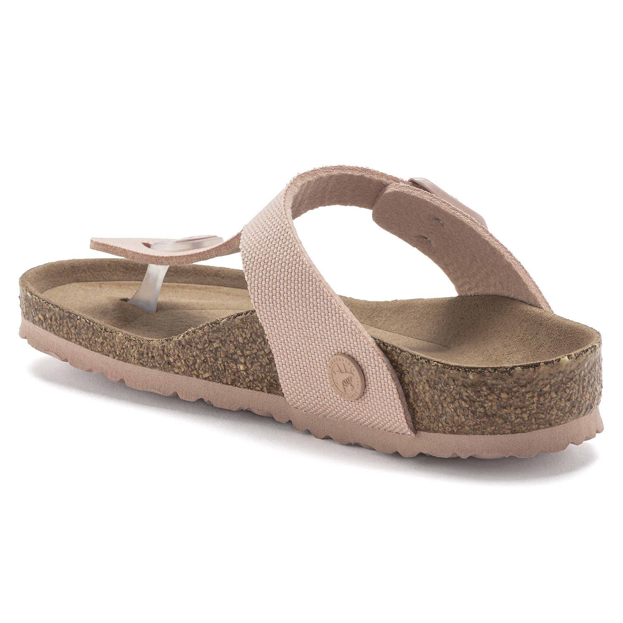 Birkenstock gizeh washed sales metallic rose gold
