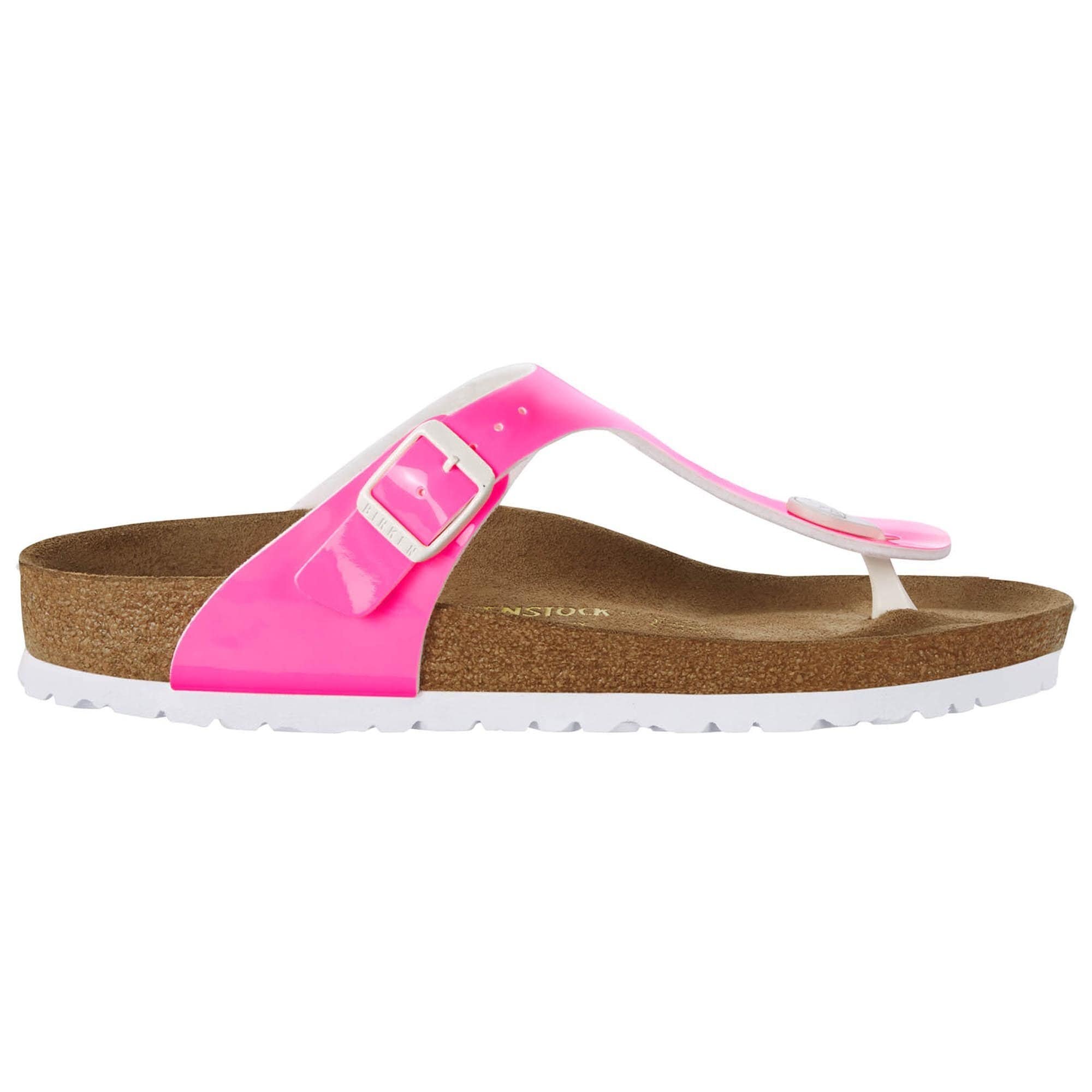 Birko-Flor Patent Neon Pink Patent BIRKENSTOCK