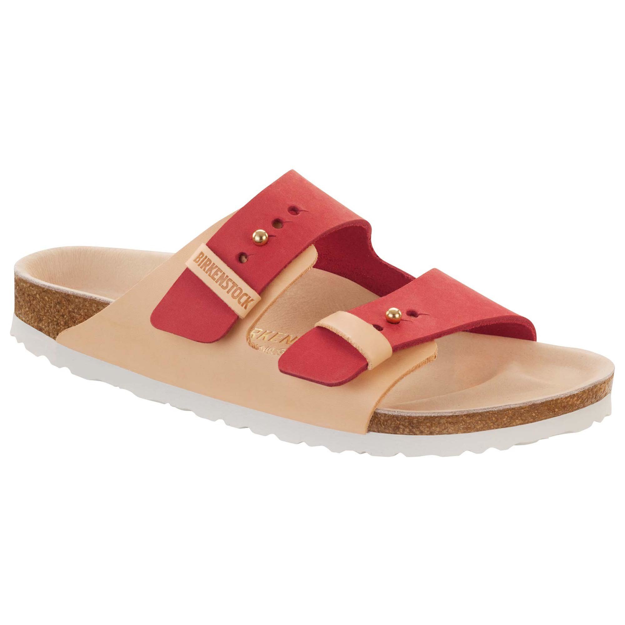 birkenstock suede arizona sandals pink