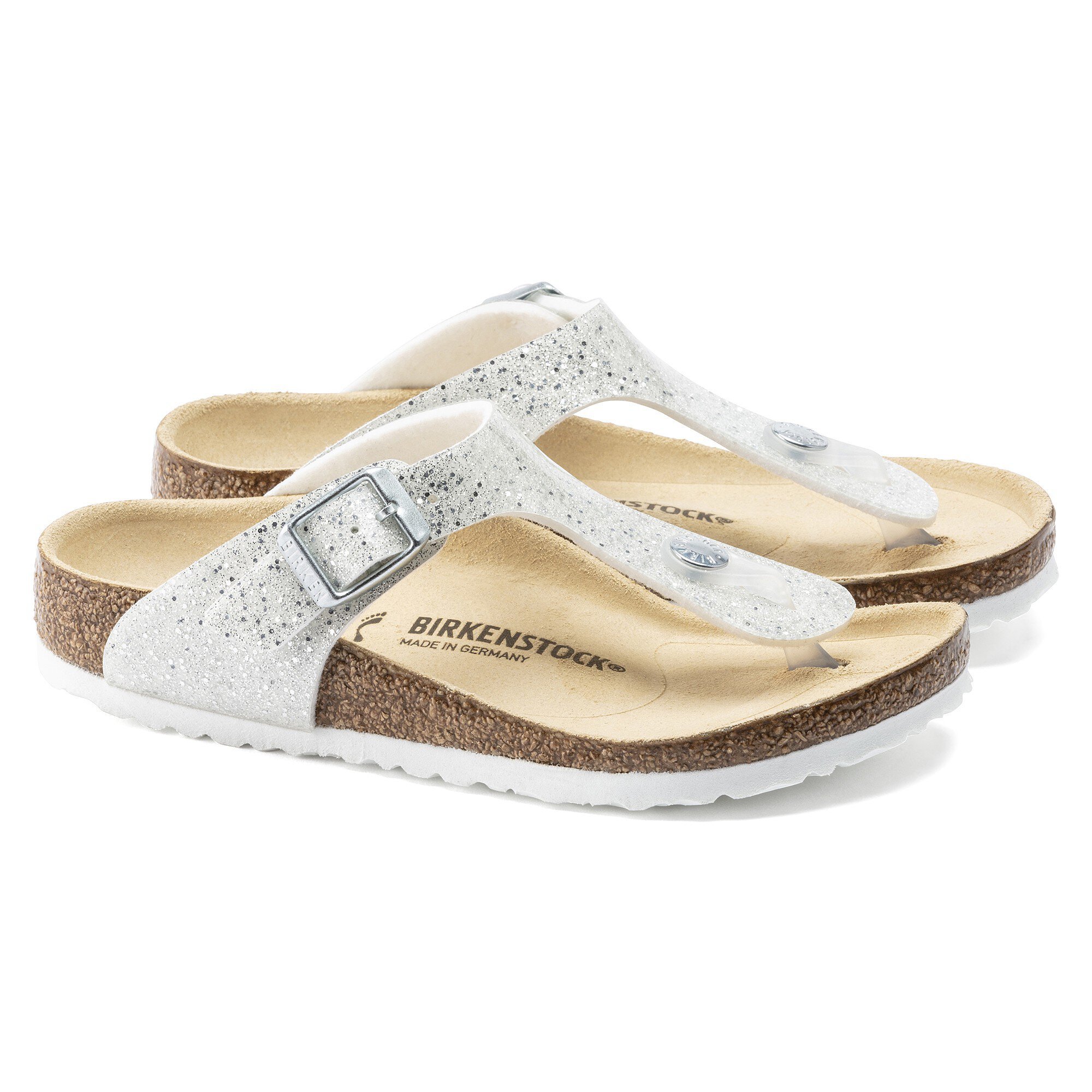 Gizeh Kids Birko-Flor Cosmic White | BIRKENSTOCK