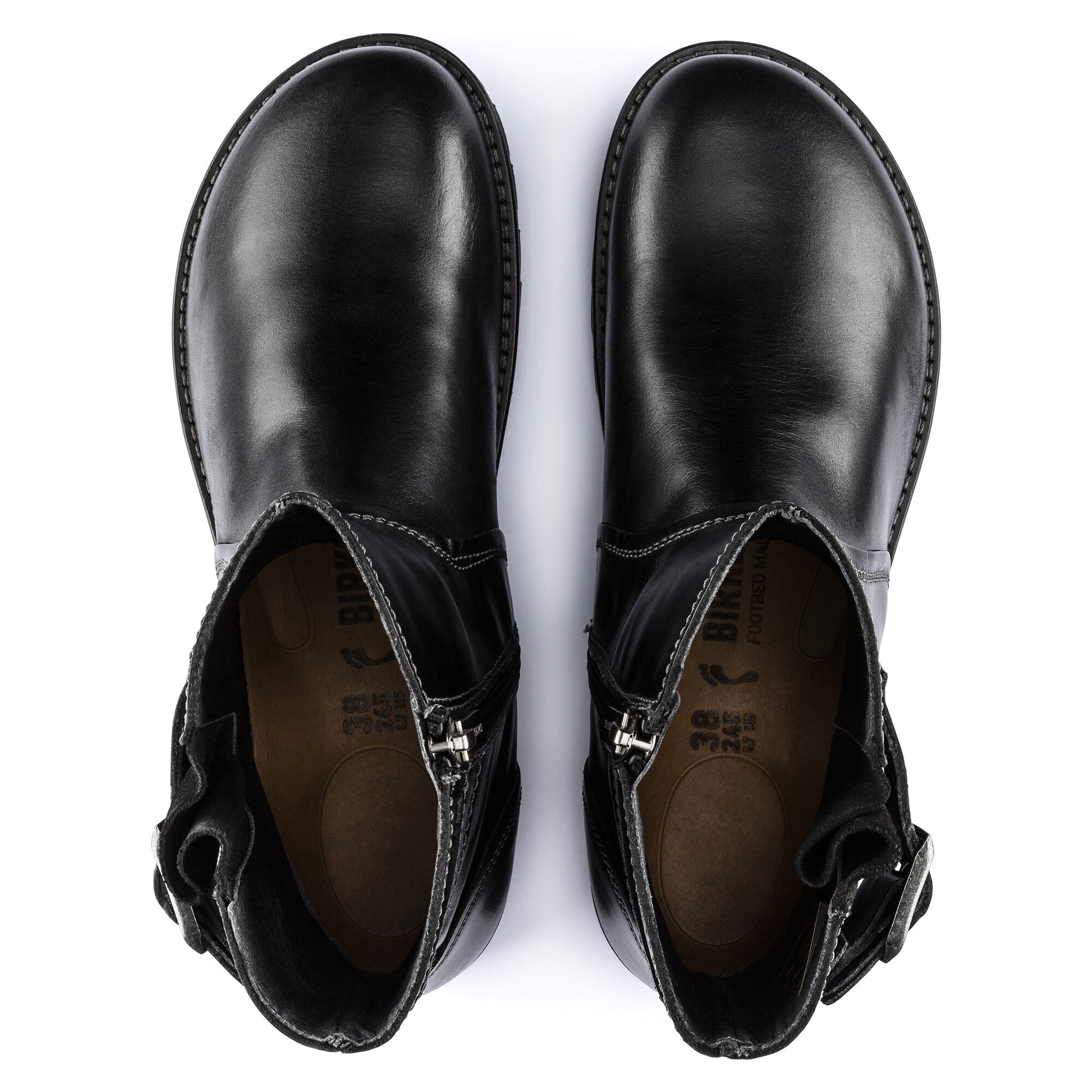 Stowe Leather Black BIRKENSTOCK