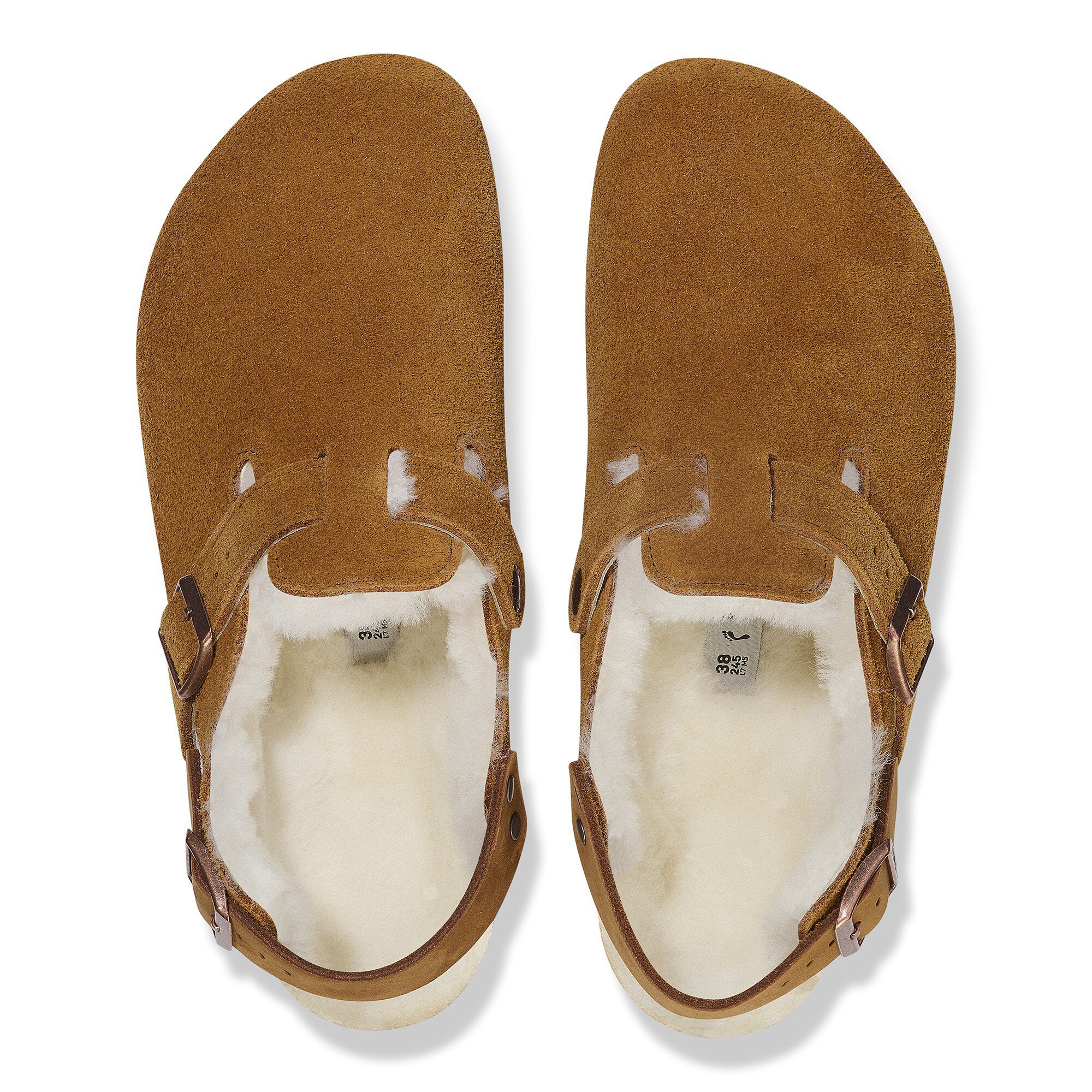 BIRKENSTOCK｜MULES (TOKIO SHEARLING MINK (1028382)) Tokio Shearling Suede Leather-Shearling Mink | BIRKENSTOCK