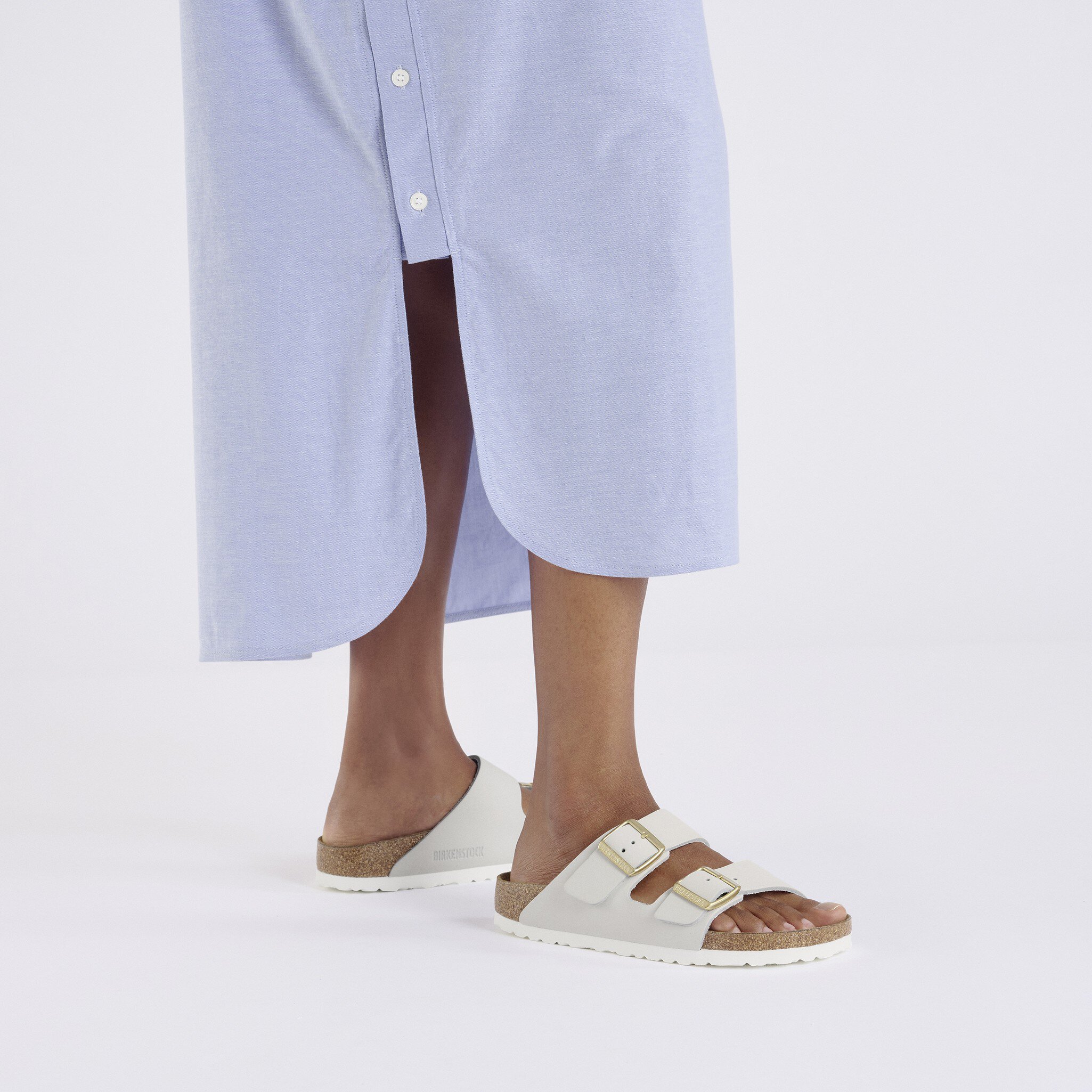 Arizona Nubuck Leather Antique White | BIRKENSTOCK
