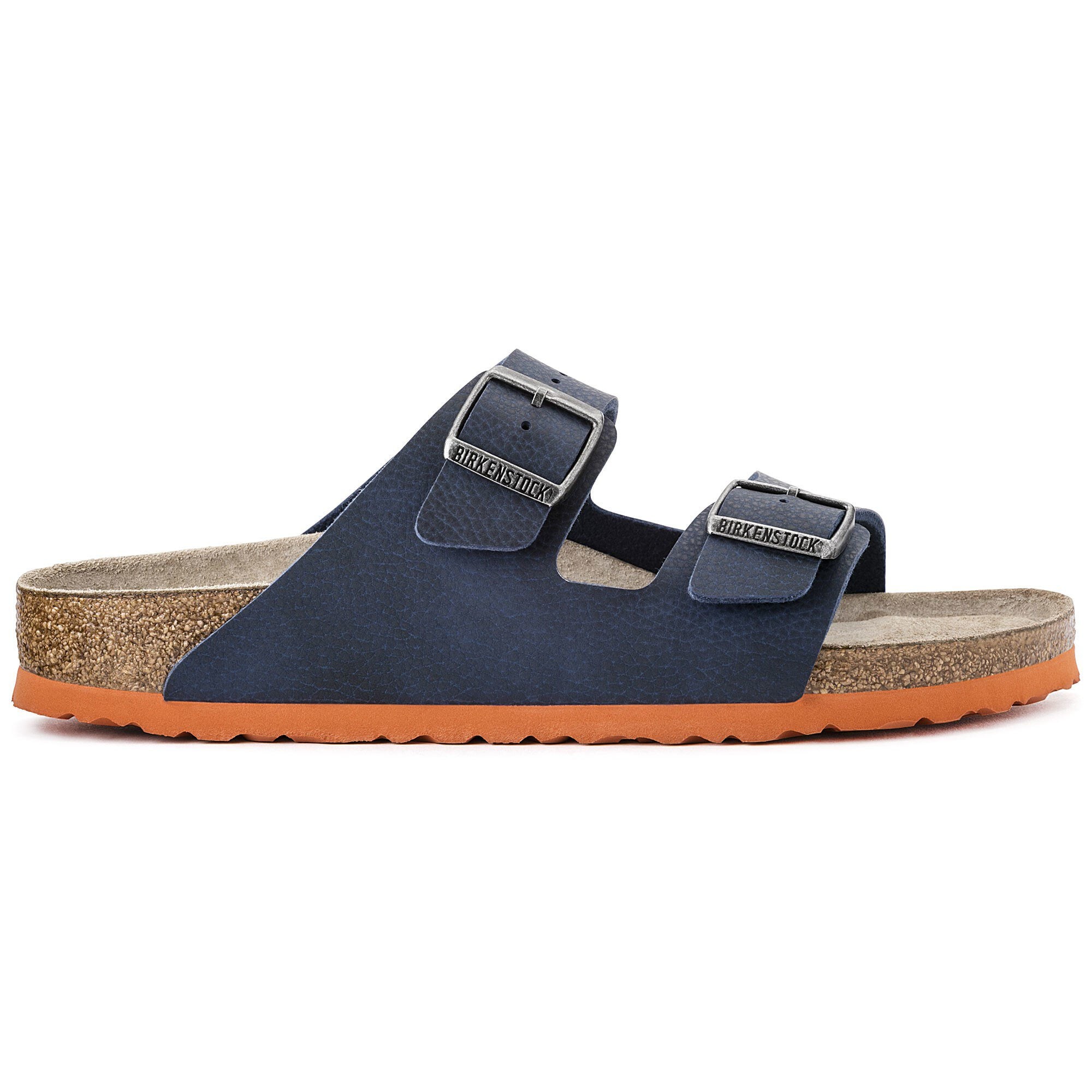 birkenstock arizona desert soil blue