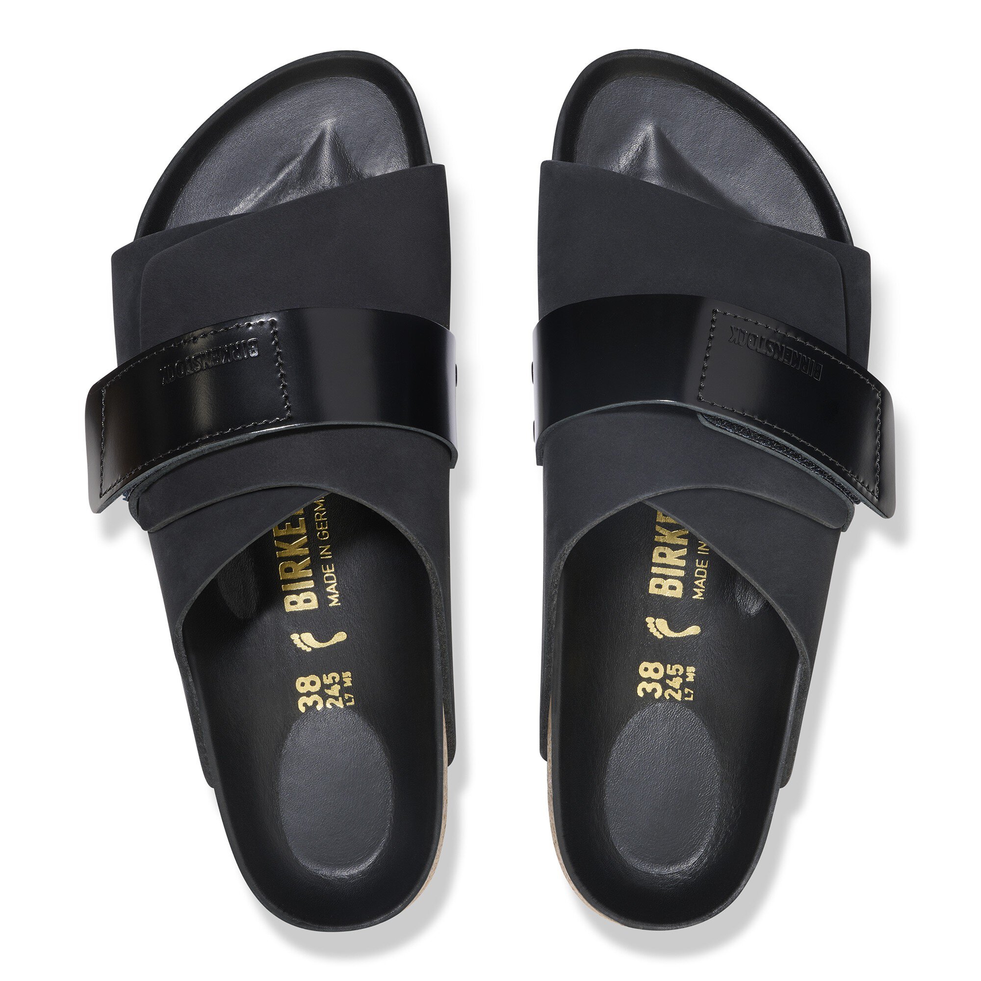 Kyoto Nubuck Leather Black | BIRKENSTOCK