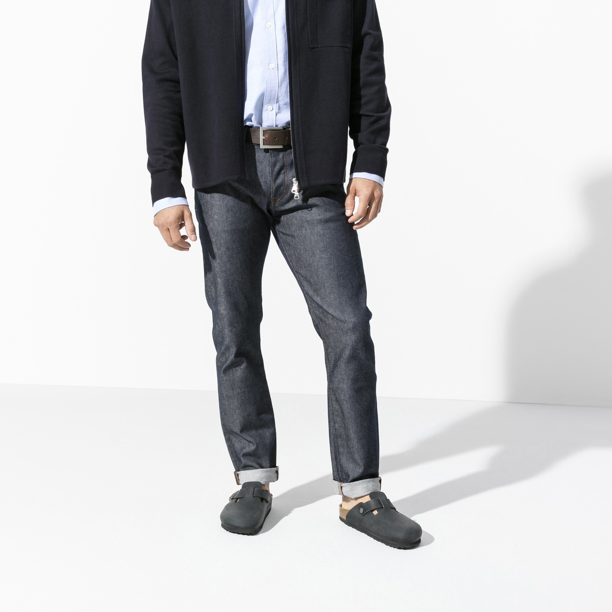 ビルケンシュトック　ボストン　３９　ブラック　２５　オイルドレザー　ビルケン Boston / ボストン オイルドレザー ブラック | BIRKENSTOCK