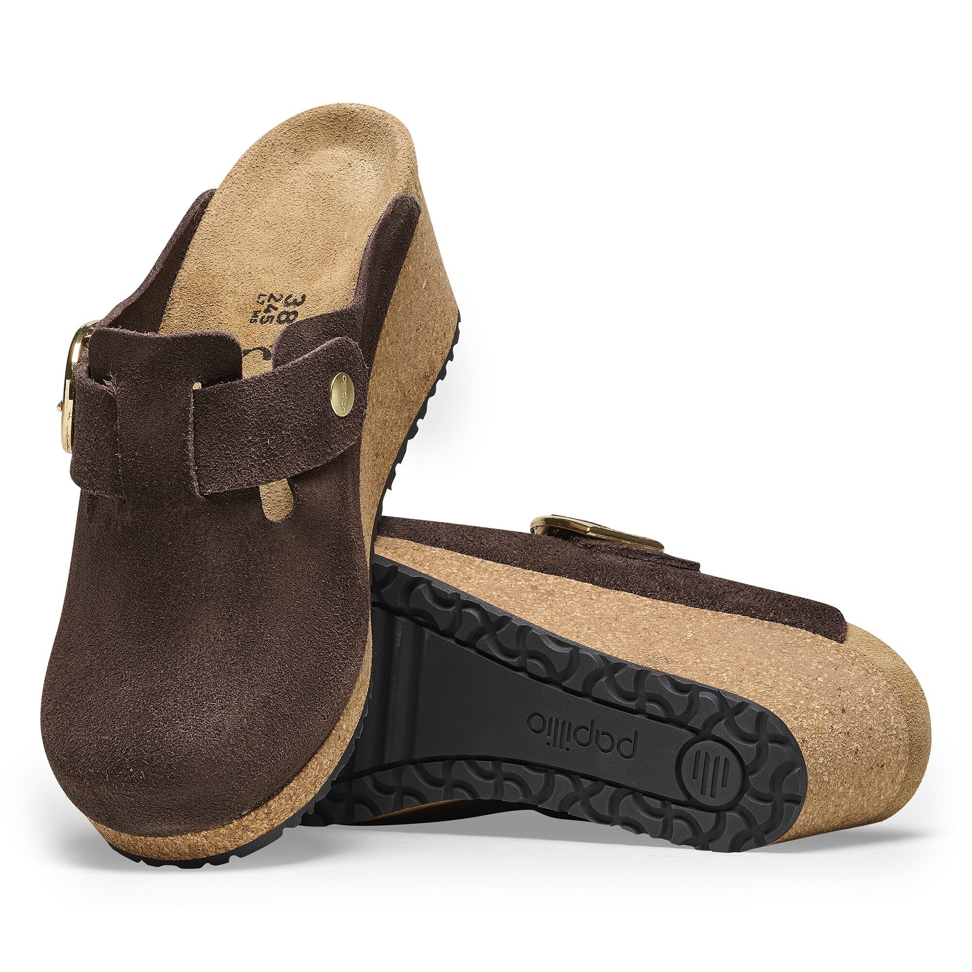 Fanny Ring Buckle Suede Leather Roast BIRKENSTOCK