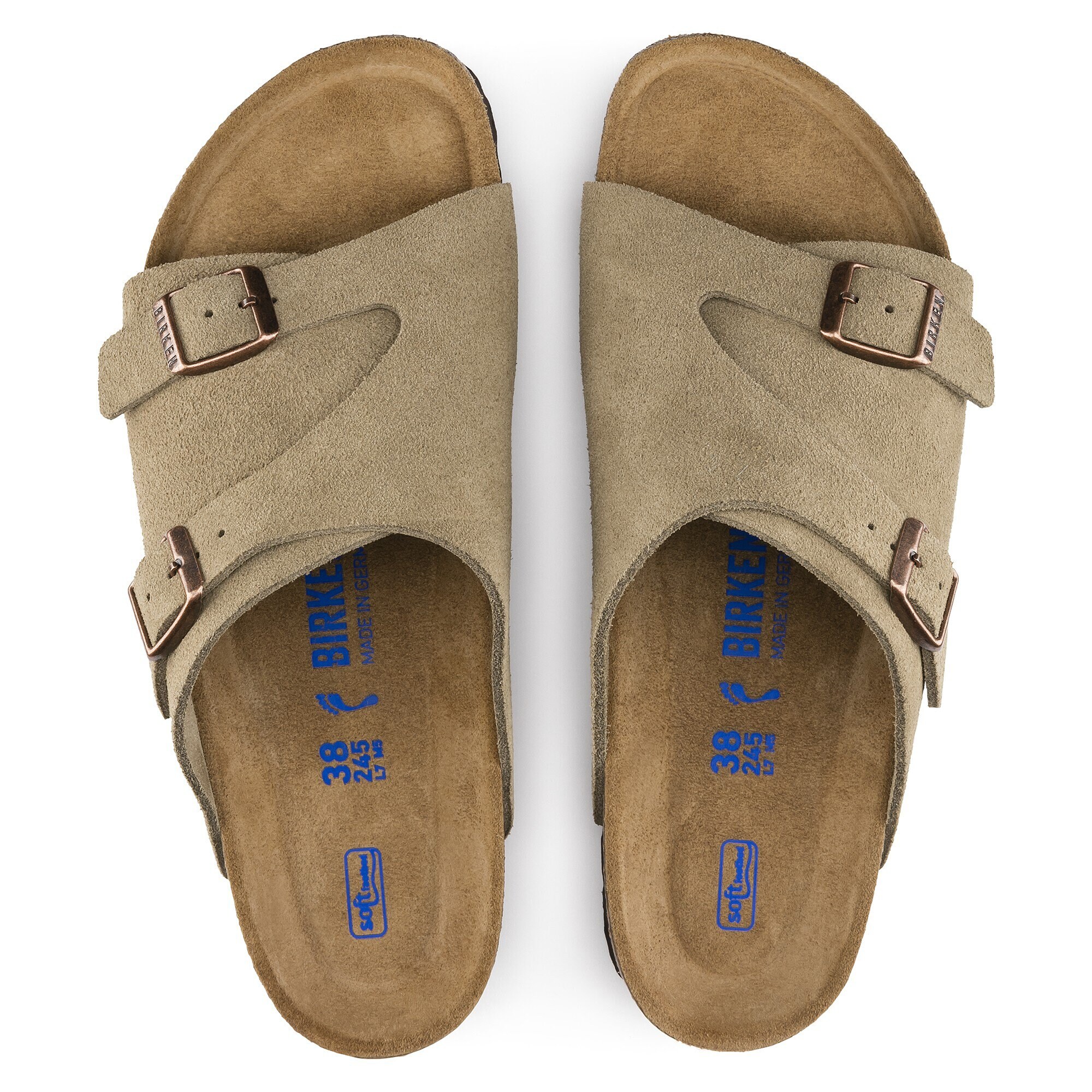 Birkenstock zurich soft footbed top