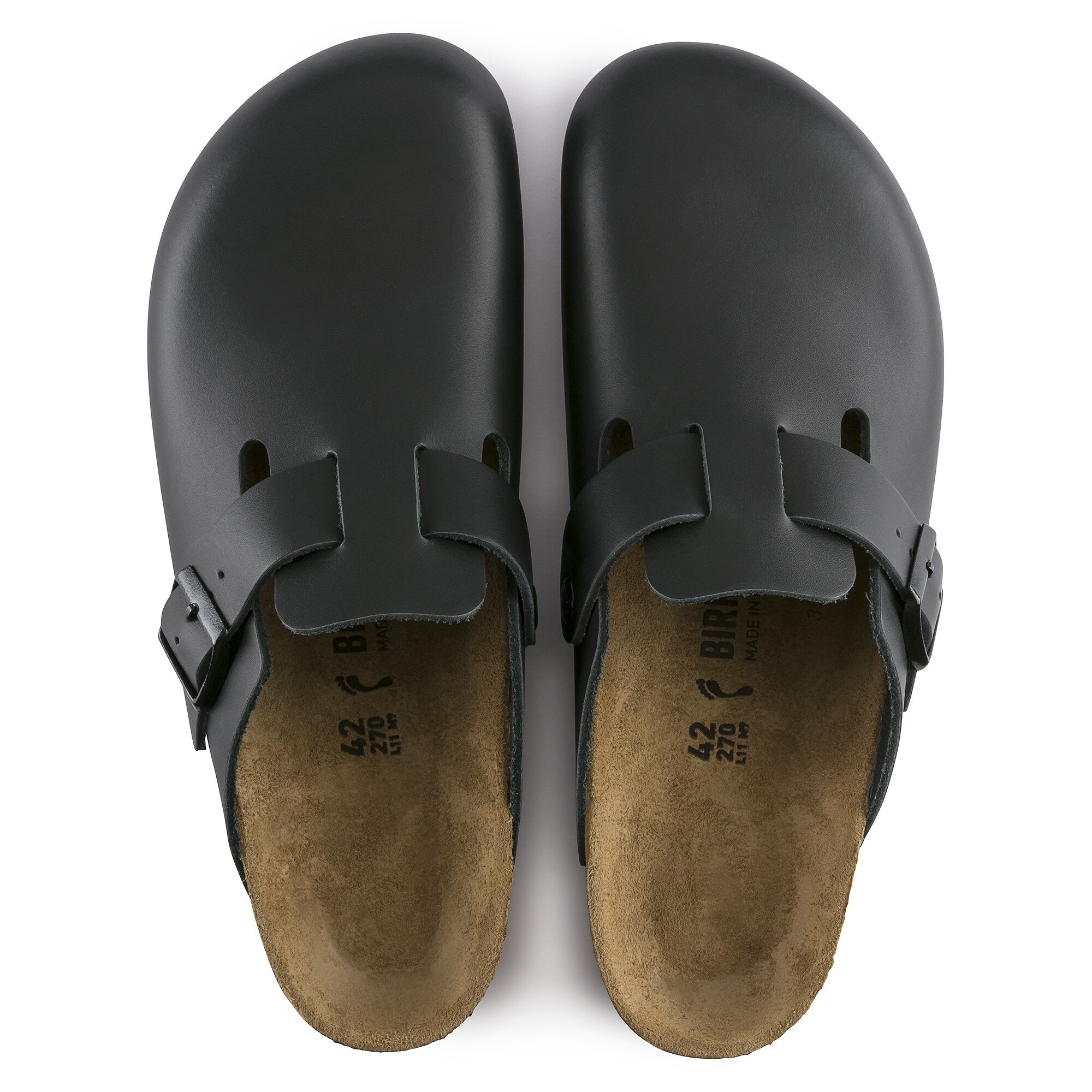 Boston / ボストン ナチュラルレザー ブラック | BIRKENSTOCK