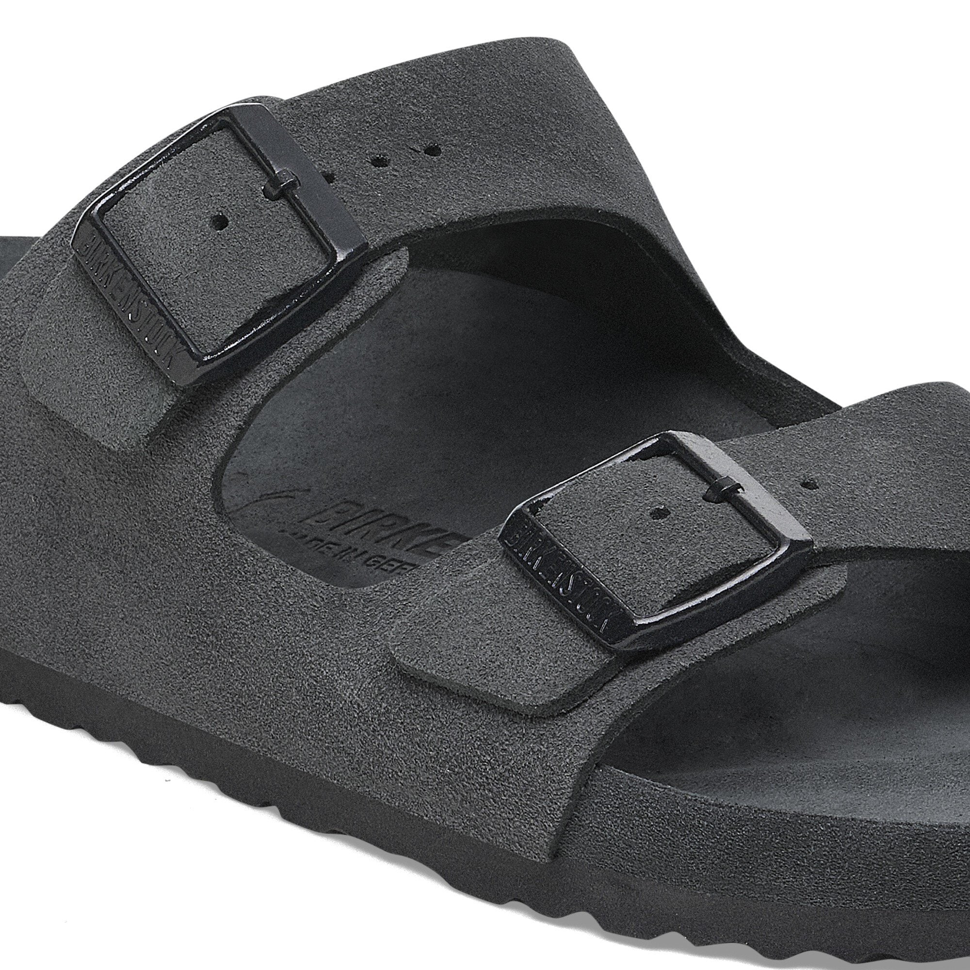 【AAKE】BIZZO SUEDE JK Arizona Suede Leather Charcoal | BIRKENSTOCK