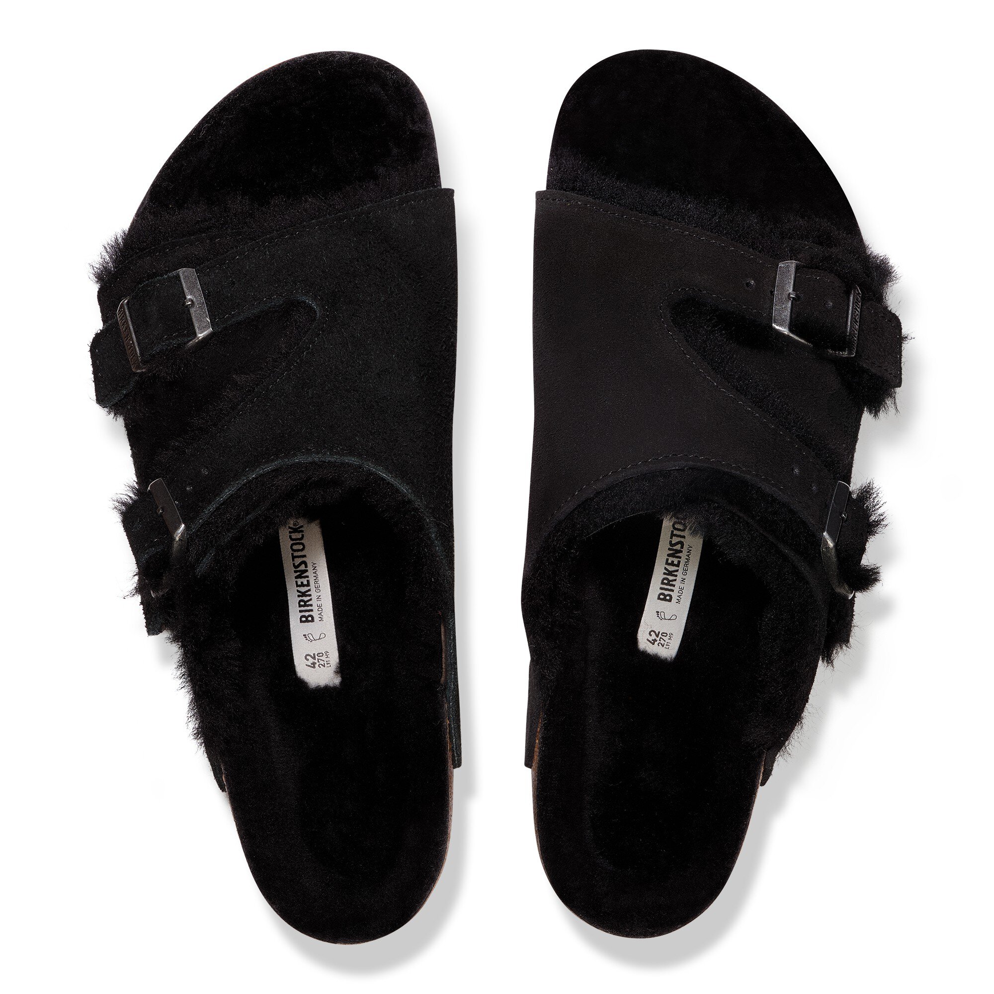 BRIKENSTOCK Zurich チューリッヒ　ブラックスエード Zürich / チューリッヒ スエードレザー ブラック | BIRKENSTOCK