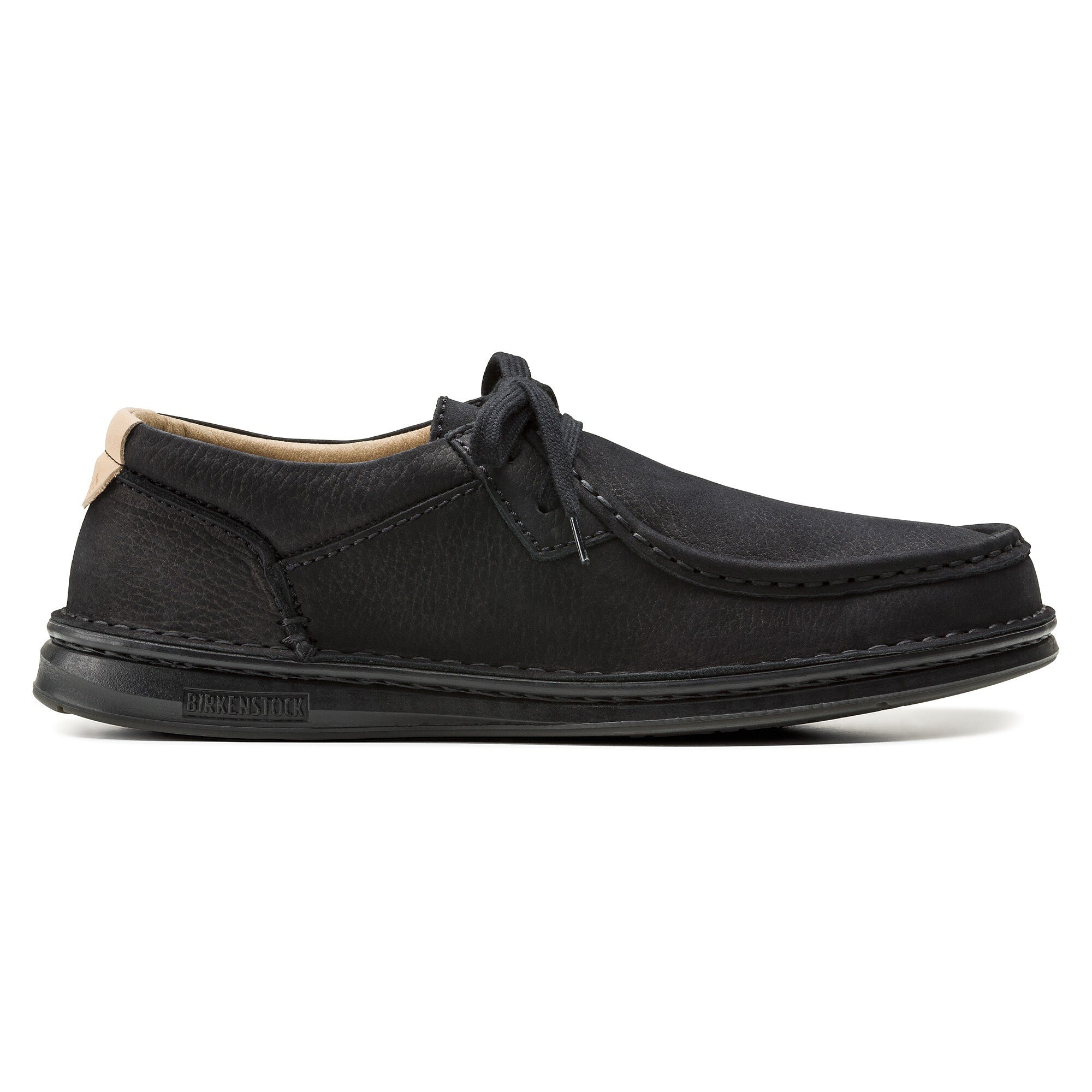 Pasadena Men Nubuck Leather Black | BIRKENSTOCK