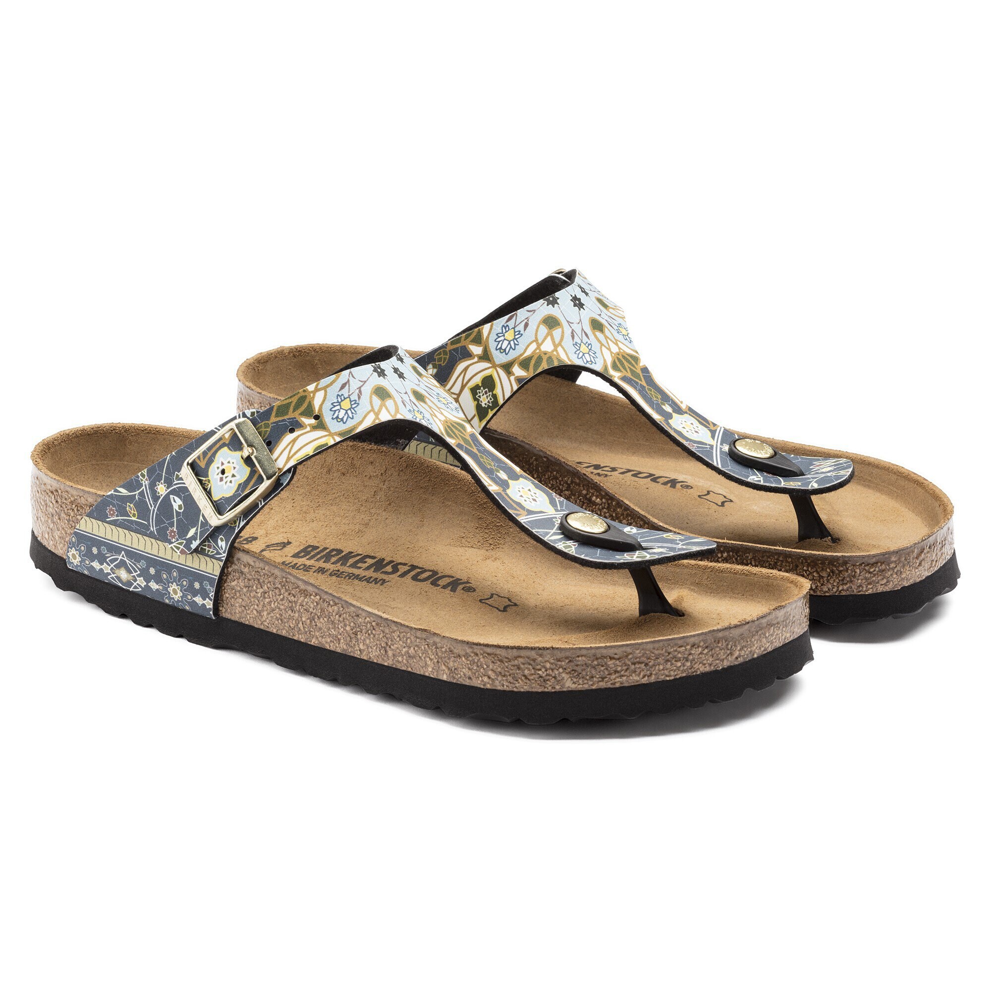 birkenstock gizeh blue