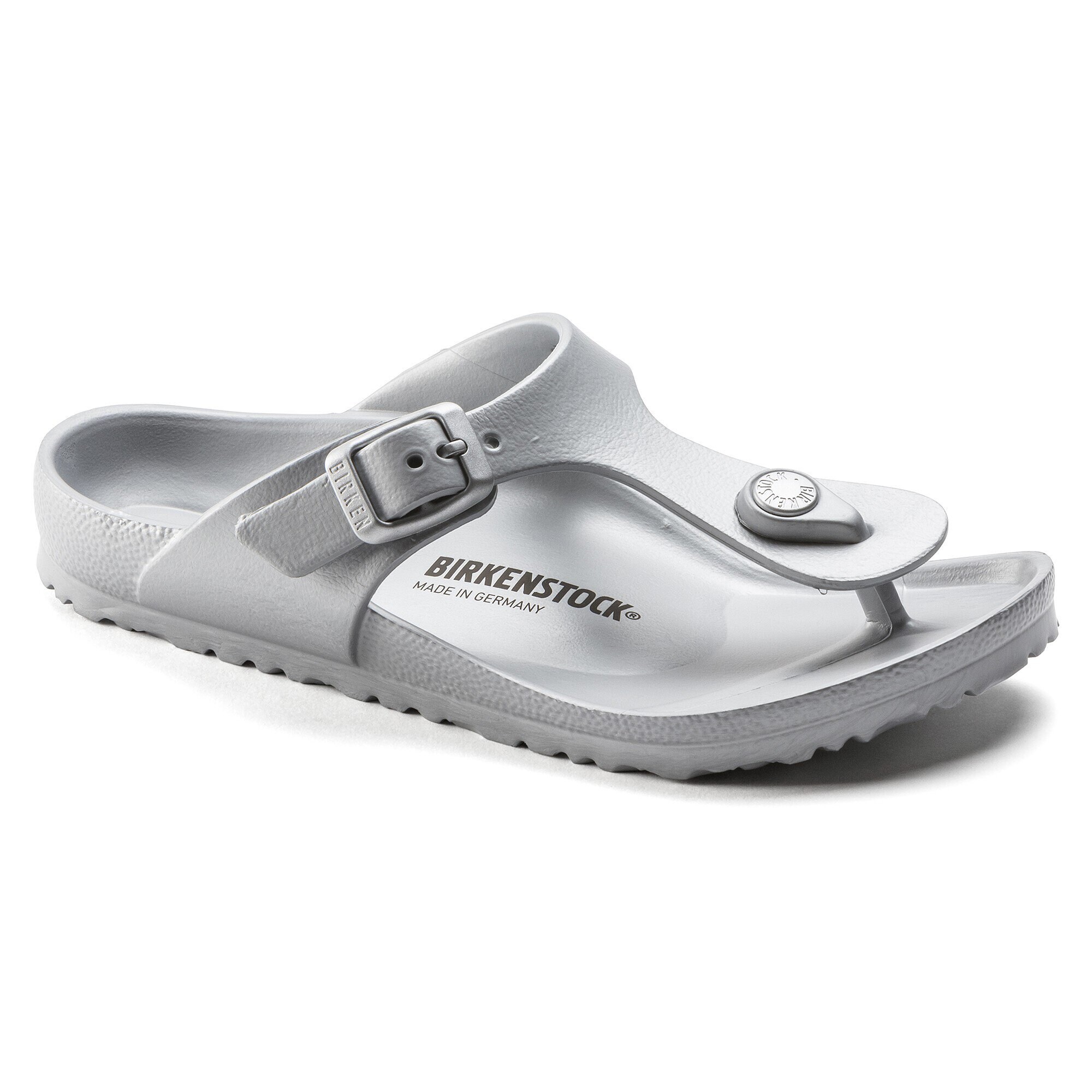 birkenstock gizeh eva silver