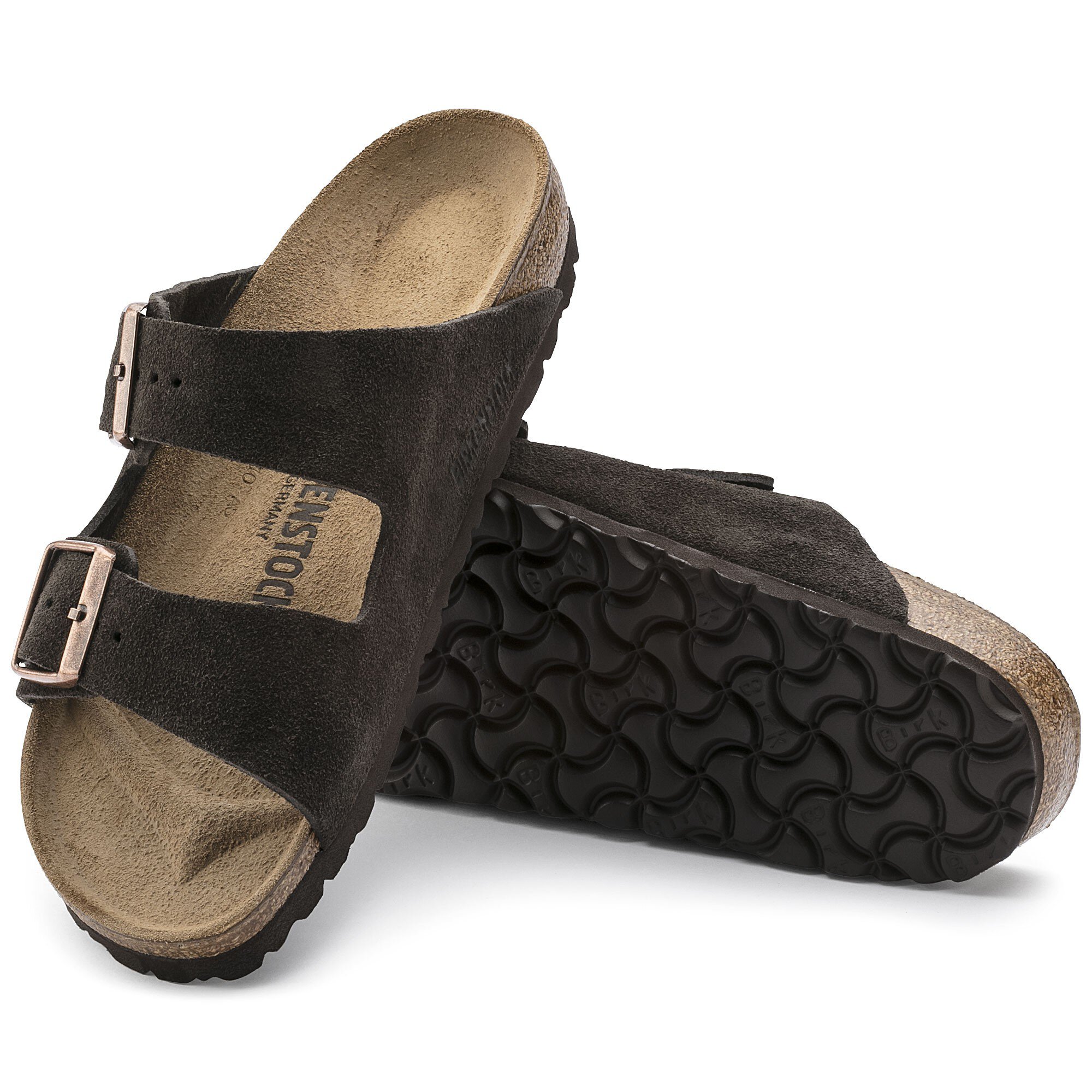 birkenstock arizona suede mocha