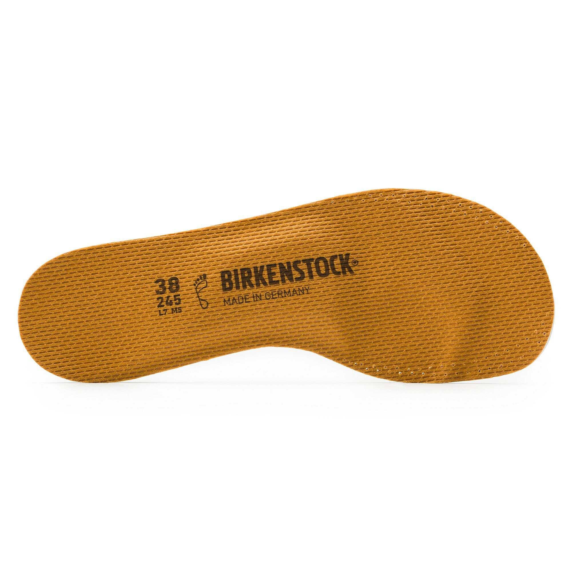 Comfort Insole Birko Tex Textile Brown