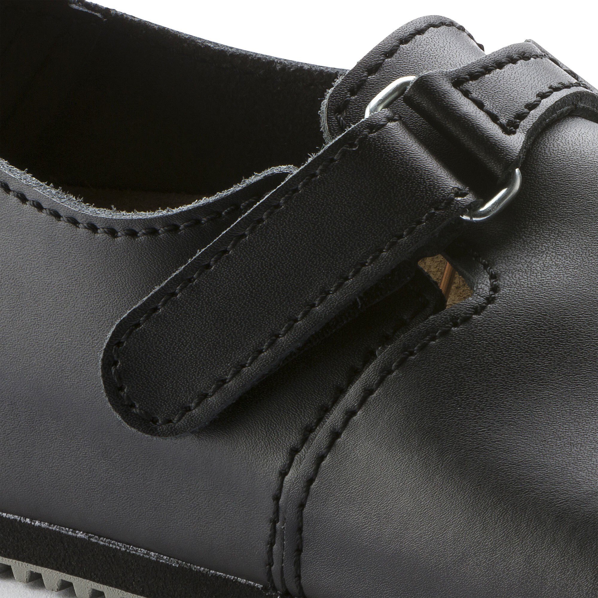 Linz Super Grip Natural Leather Black | BIRKENSTOCK
