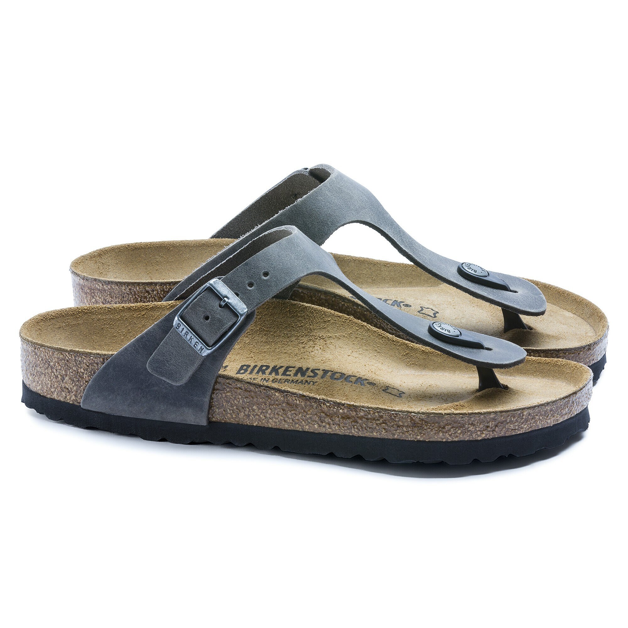 oiled leather birkenstock gizeh