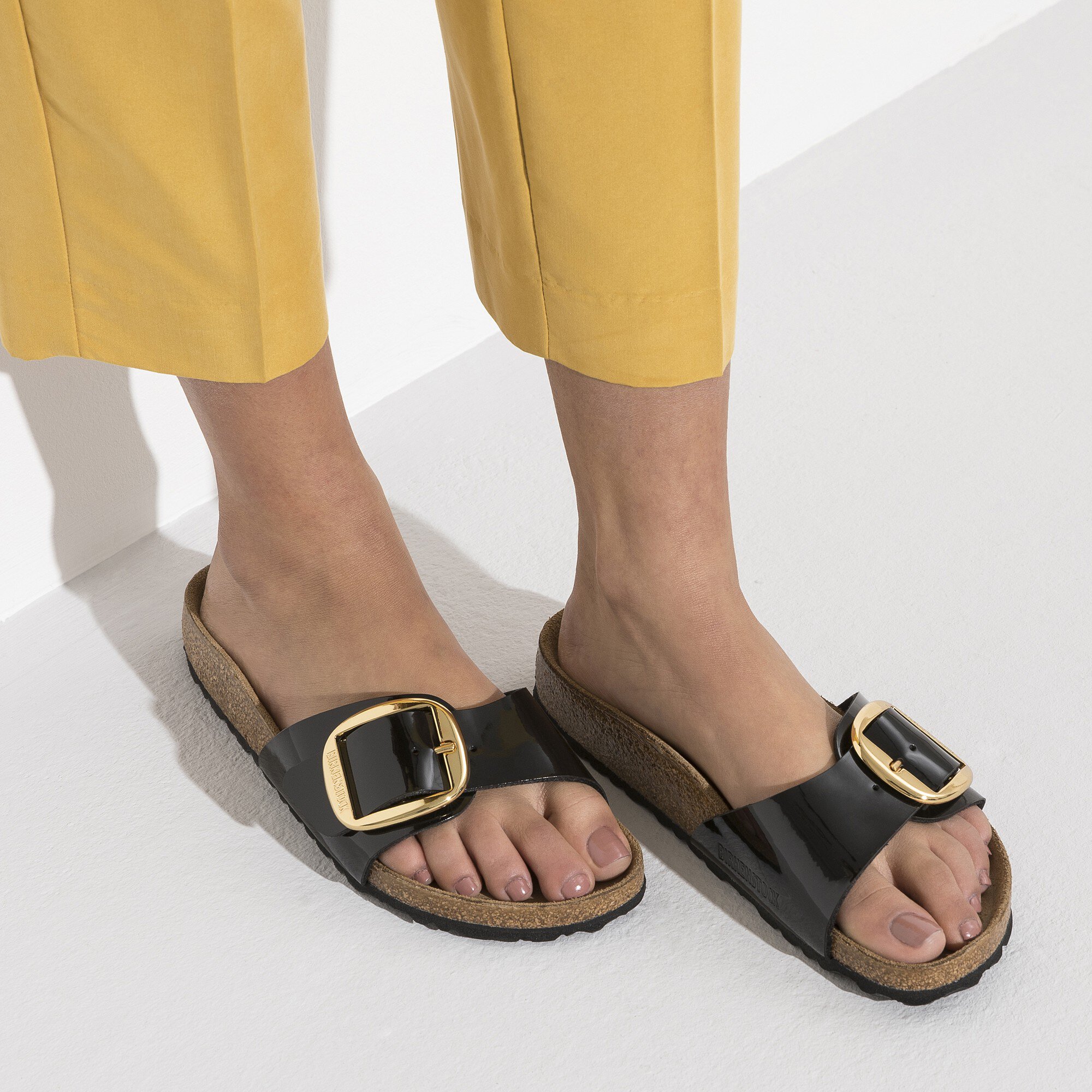 Buckle Birko-Flor lak Patent Black | BIRKENSTOCK