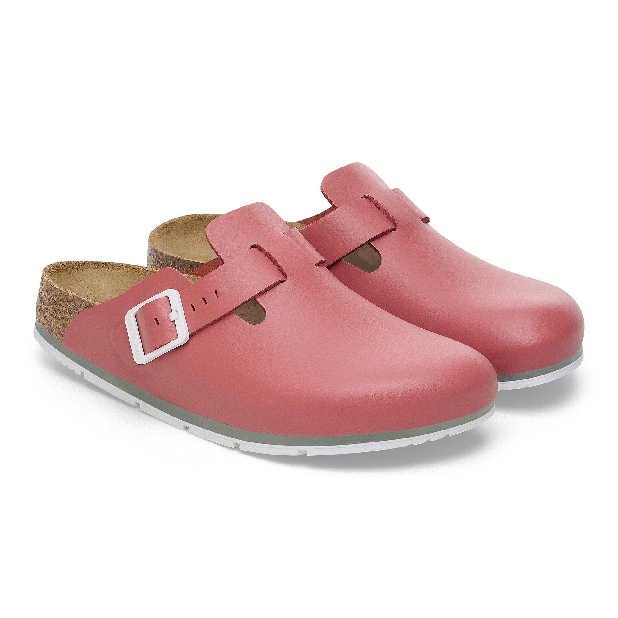 ビルケンシュトック BIRKENSTOCK サンダル メンズ レディース ボストン BIRKENSTOCK Boston コンフォートサンダル ナロー  （レッド） -ファッション通販 FASHION WALKER