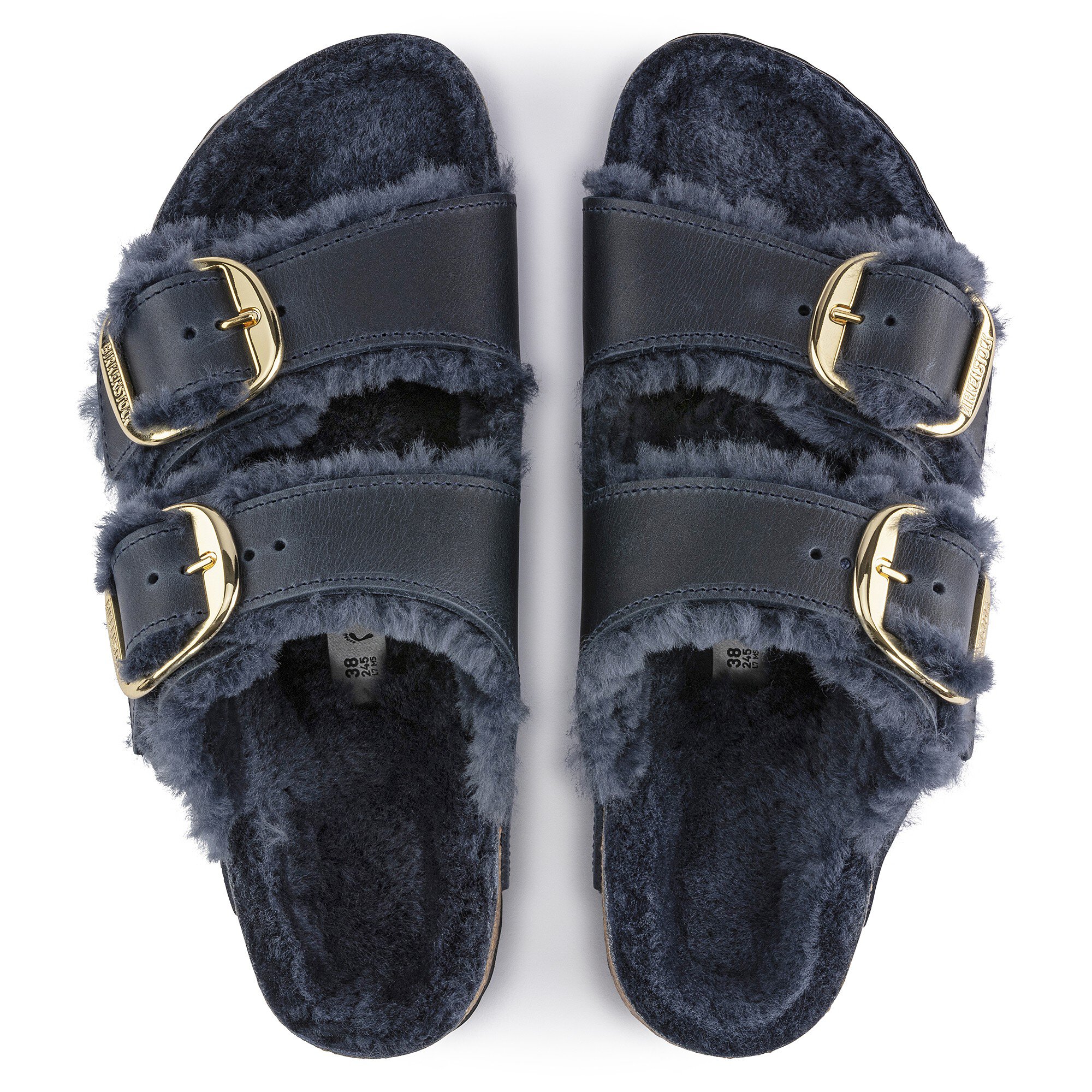 Arizona Big Buckle Shearling - The Birkenstock Signature Double