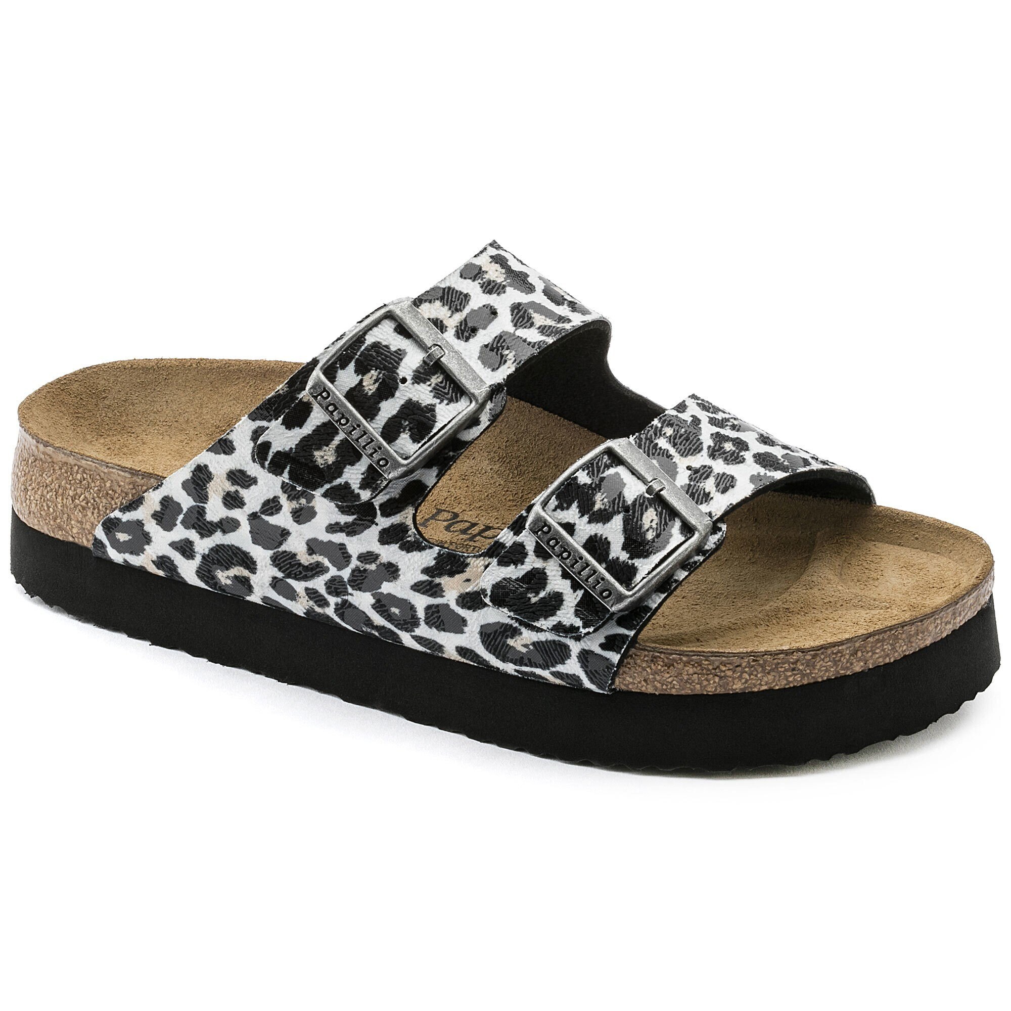 birkenstock arizona leopard