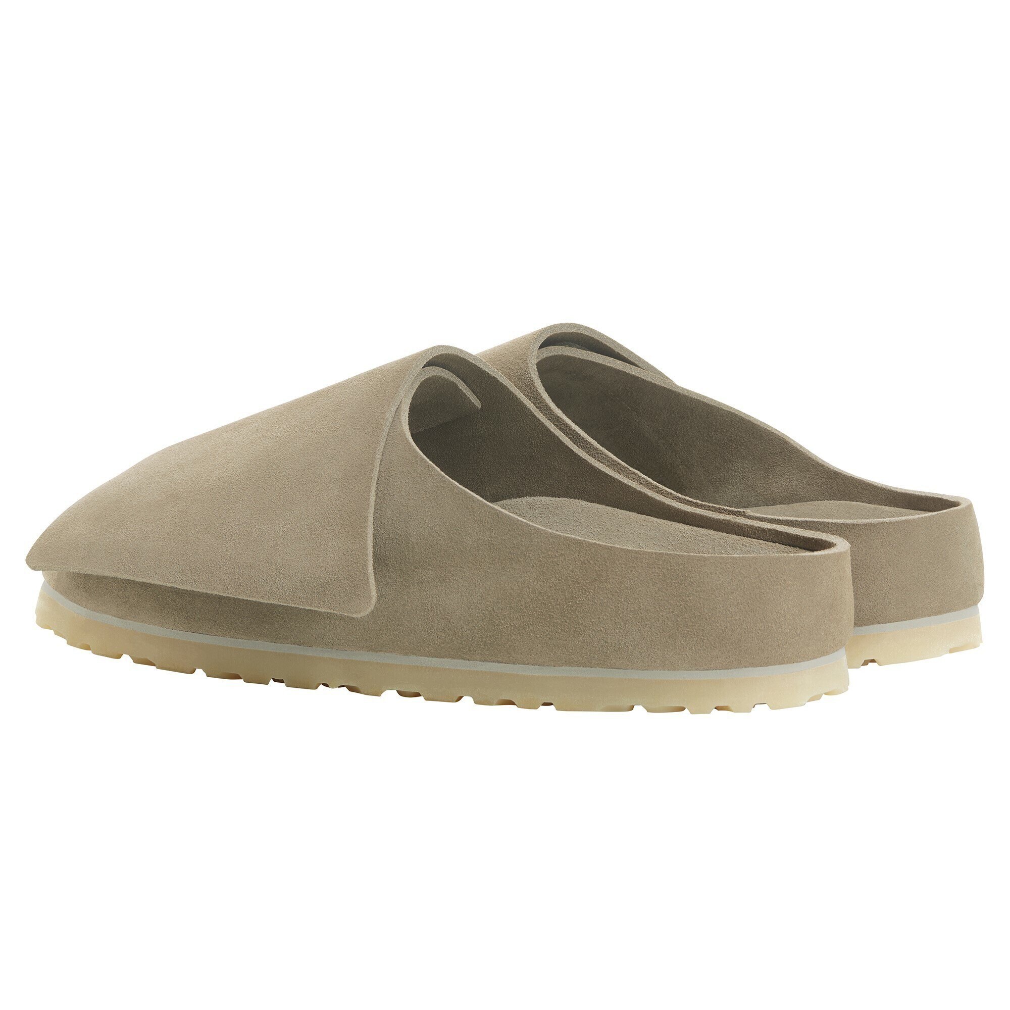 Los Feliz Suede Suede Leather Taupe   BIRKENSTOCK