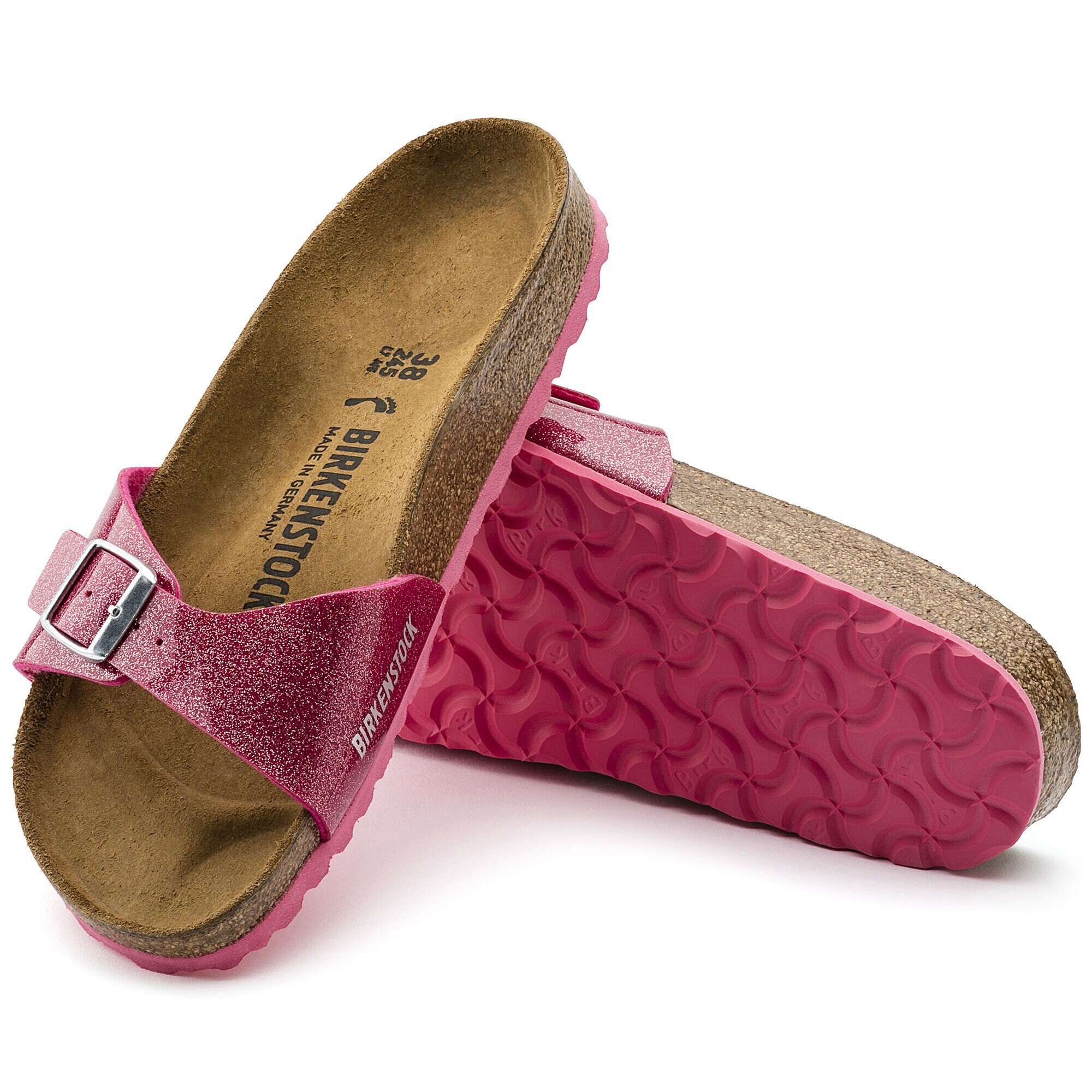 red glitter birkenstocks