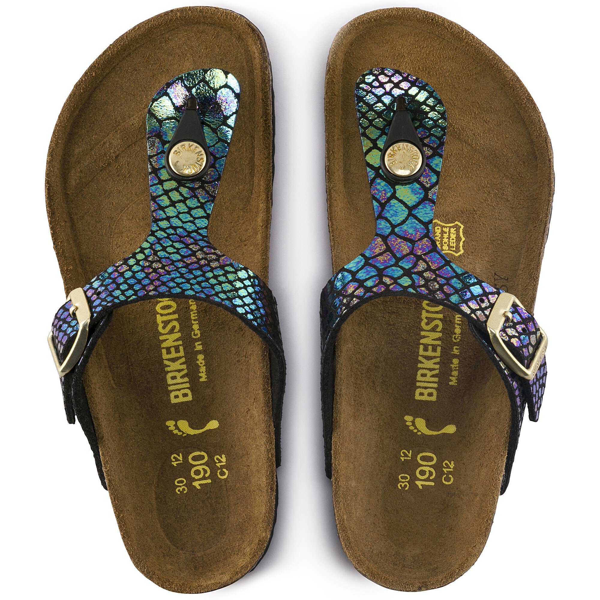 birkenstock gizeh multicolor