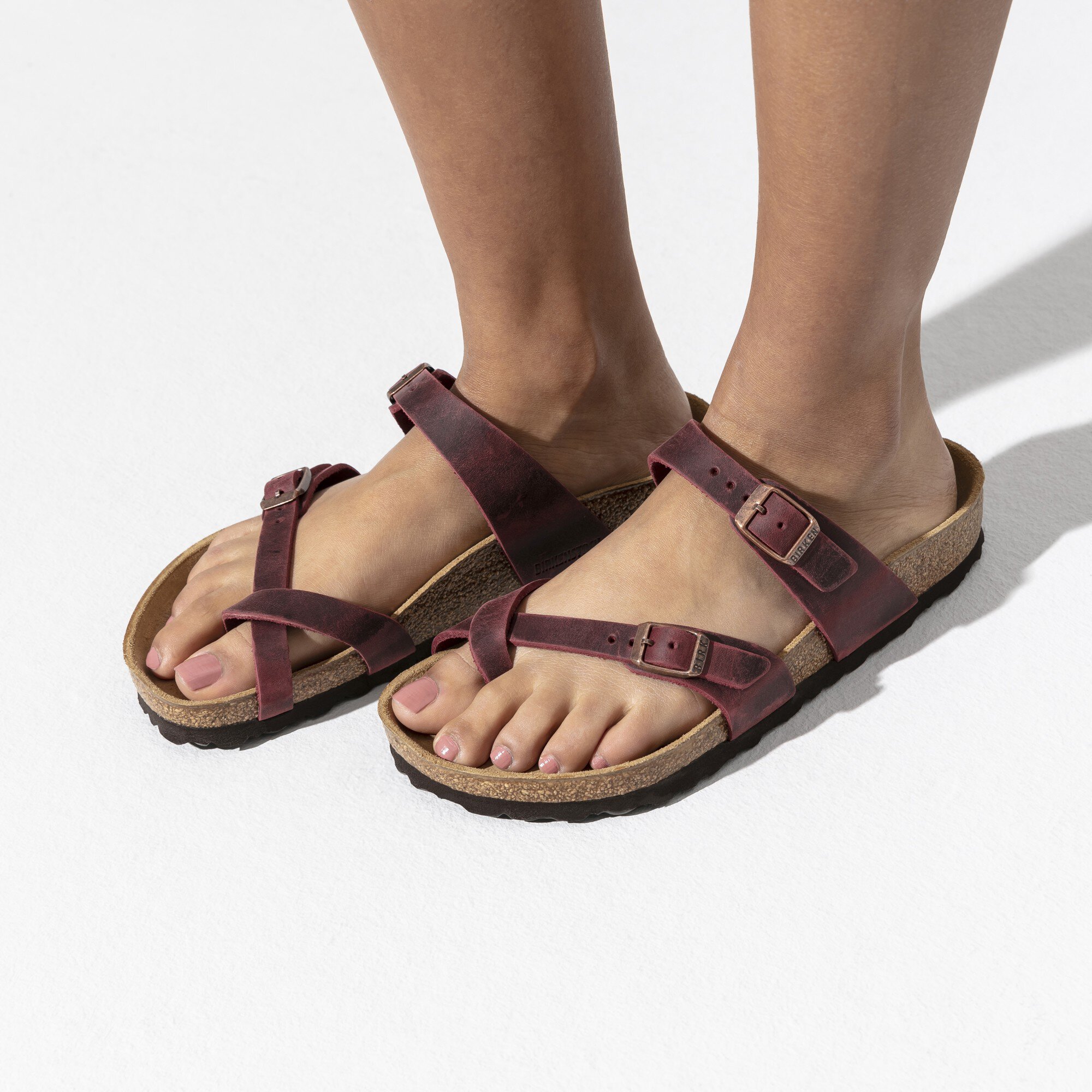 birkenstock mayari brown oiled leather