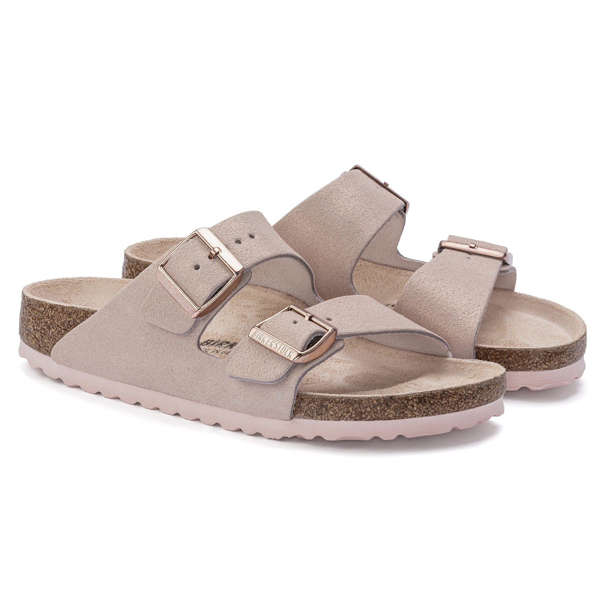 Birkenstock Arizona Shimmer Suede Sandal - 20738307