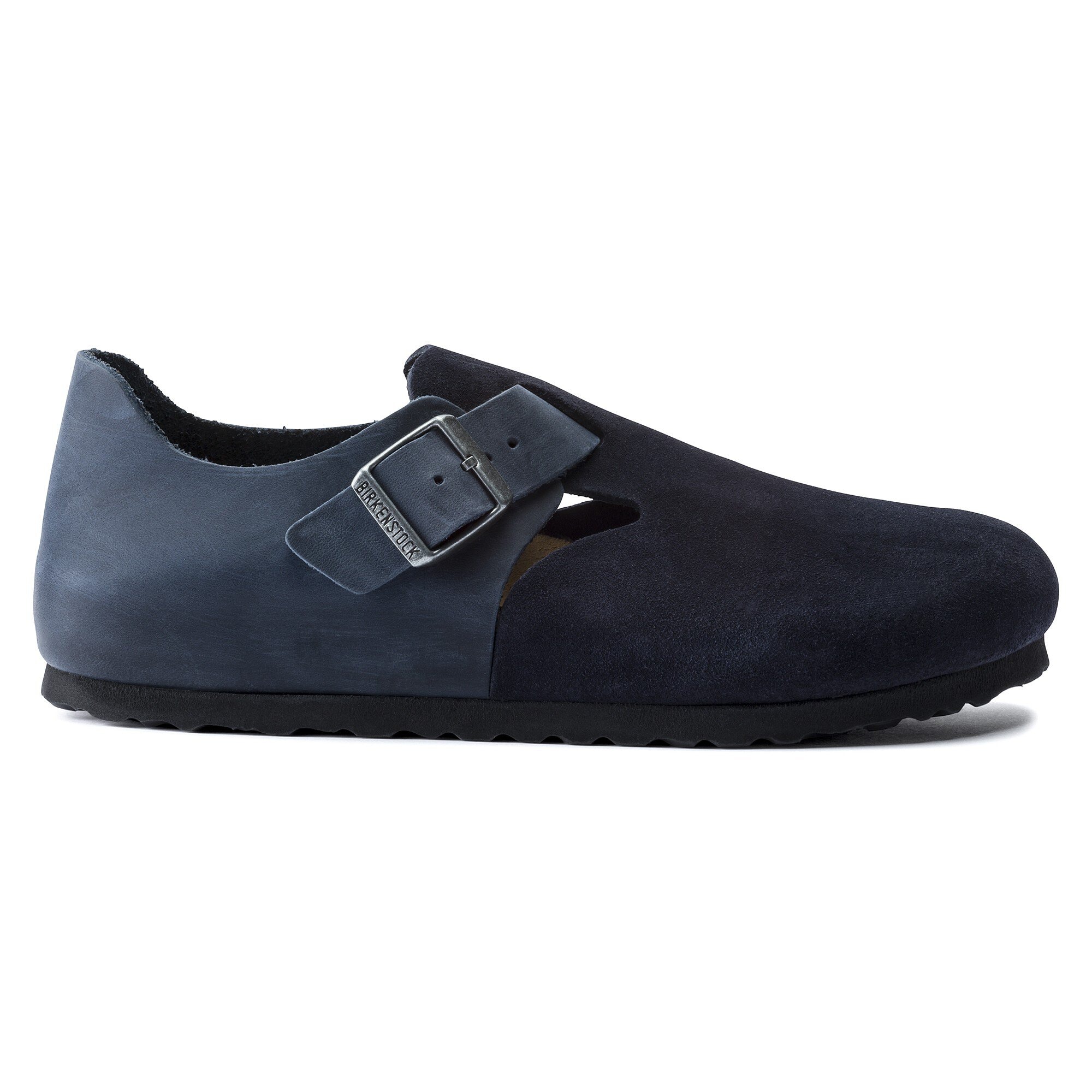 Gammel mand Udholde Rough sleep London Oiled Leather/Suede Leather Night Blue | BIRKENSTOCK