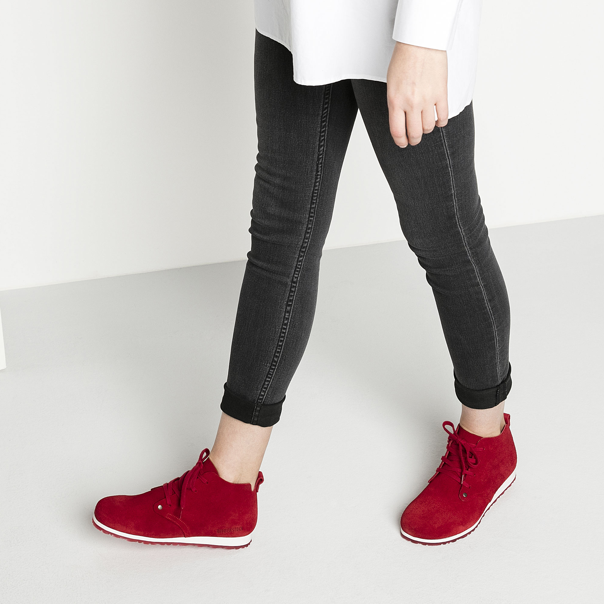 Dundee Plus Suede Leather Red | shop 