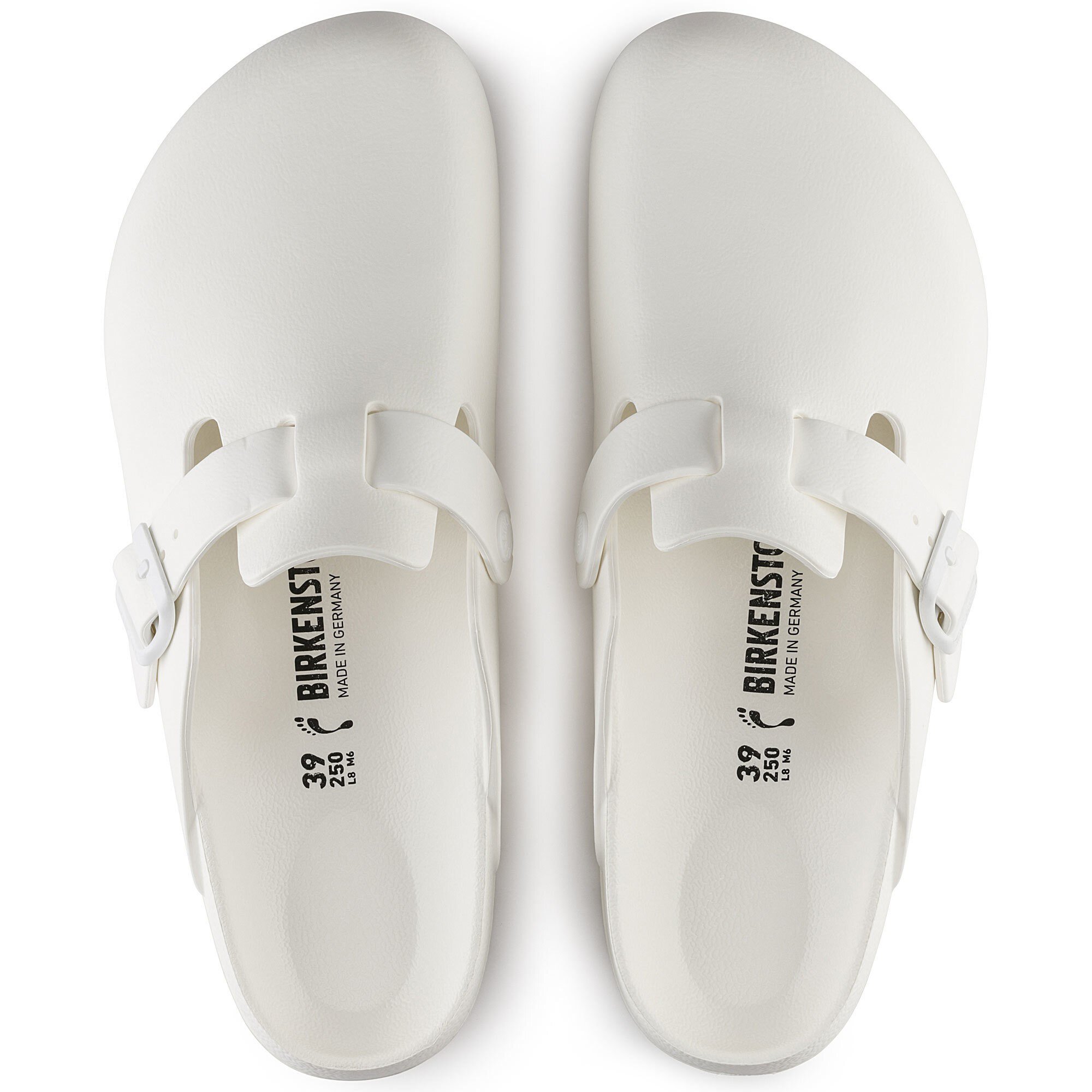 white eva birkenstock 39