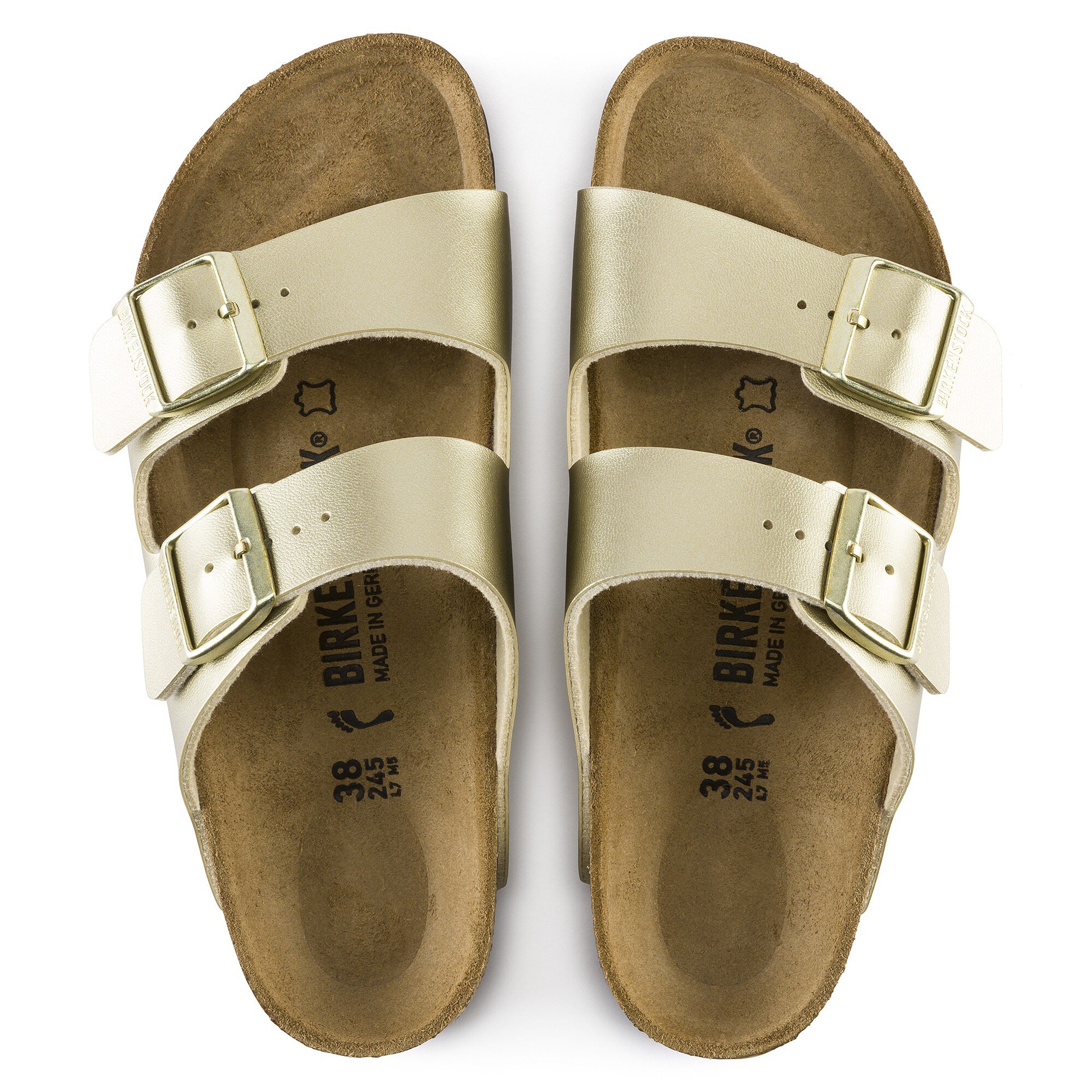 BIRKENSTOCK ゴールド サンダル 37 ☆新品☆ 24_05_29_nebuloni_119891_0a770