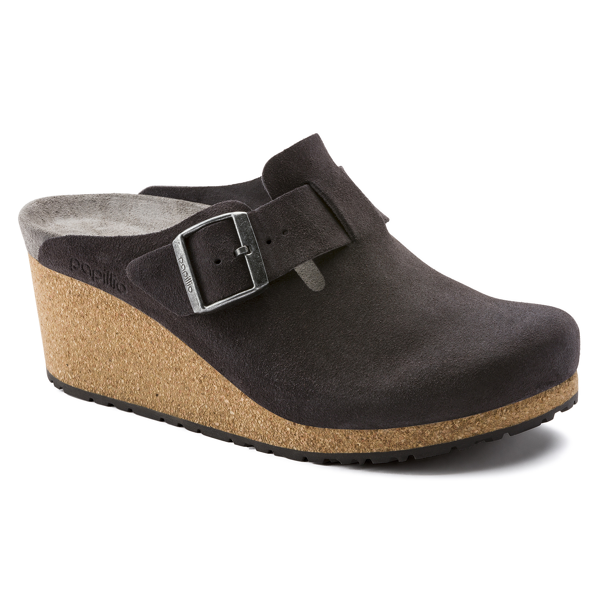 Fanny Suede Leather Anthracite | shop 