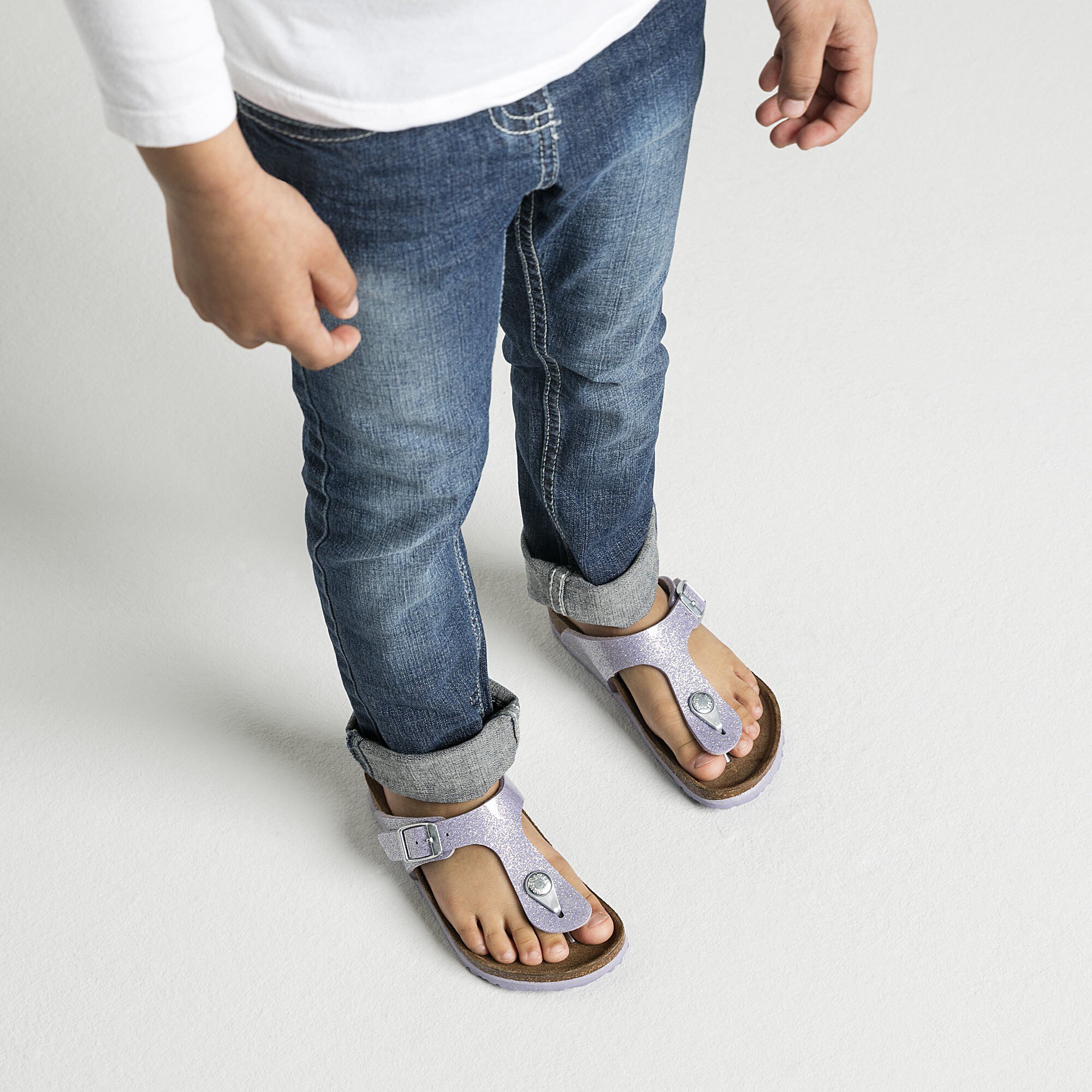 birkenstock gizeh lavender