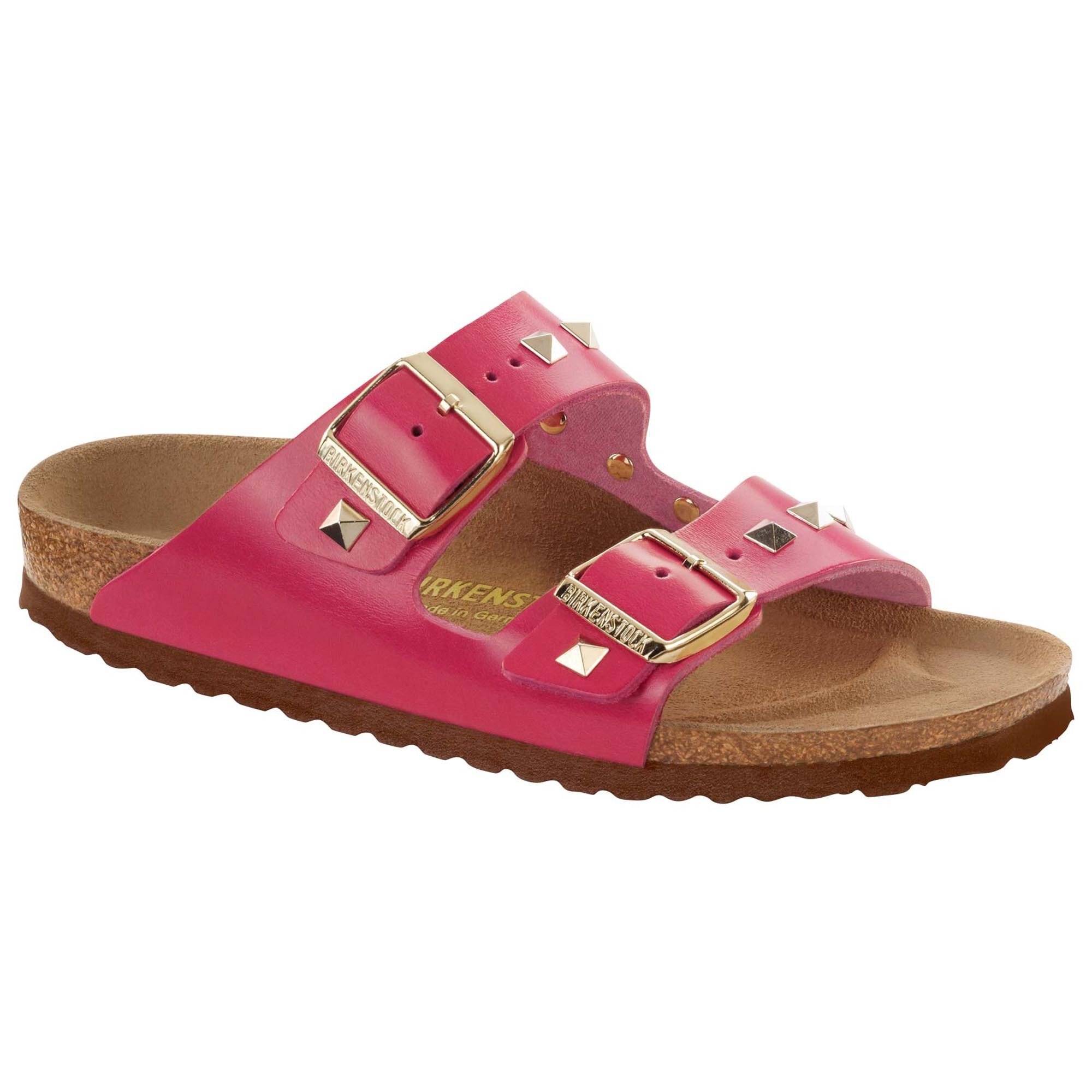 Arizona Natural Leather Pink Shop Online At Birkenstock